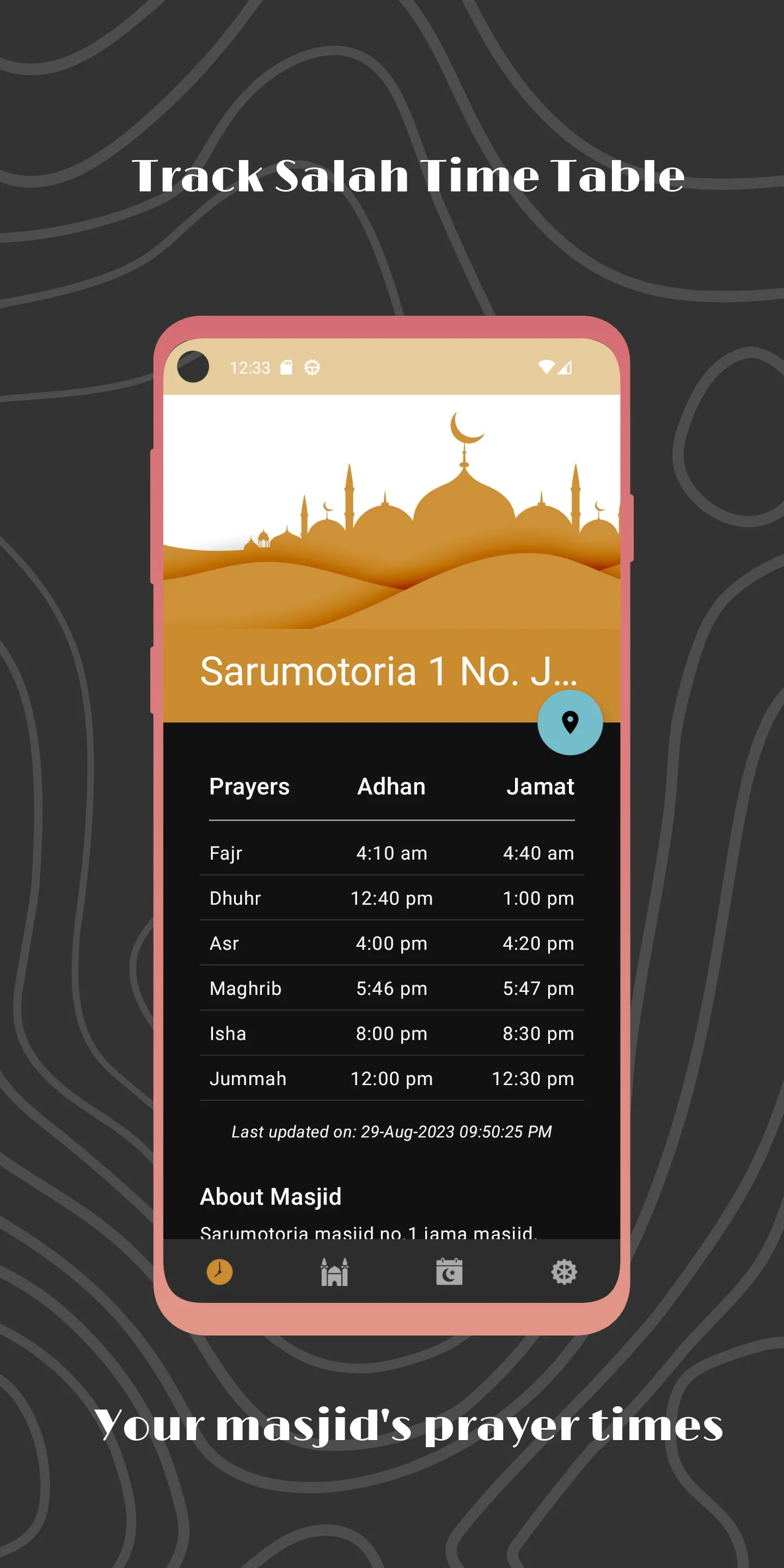 Masjid Salah Time | Indus Appstore | Screenshot