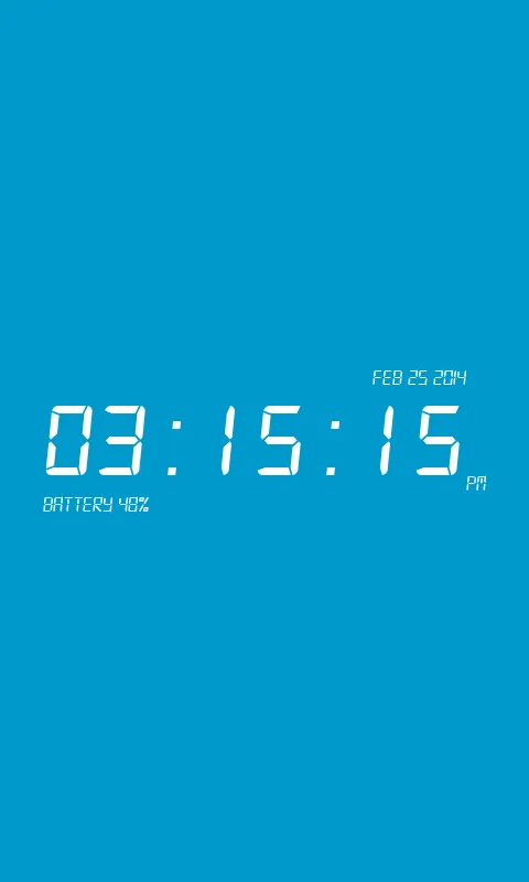 Digital Clock | Indus Appstore | Screenshot