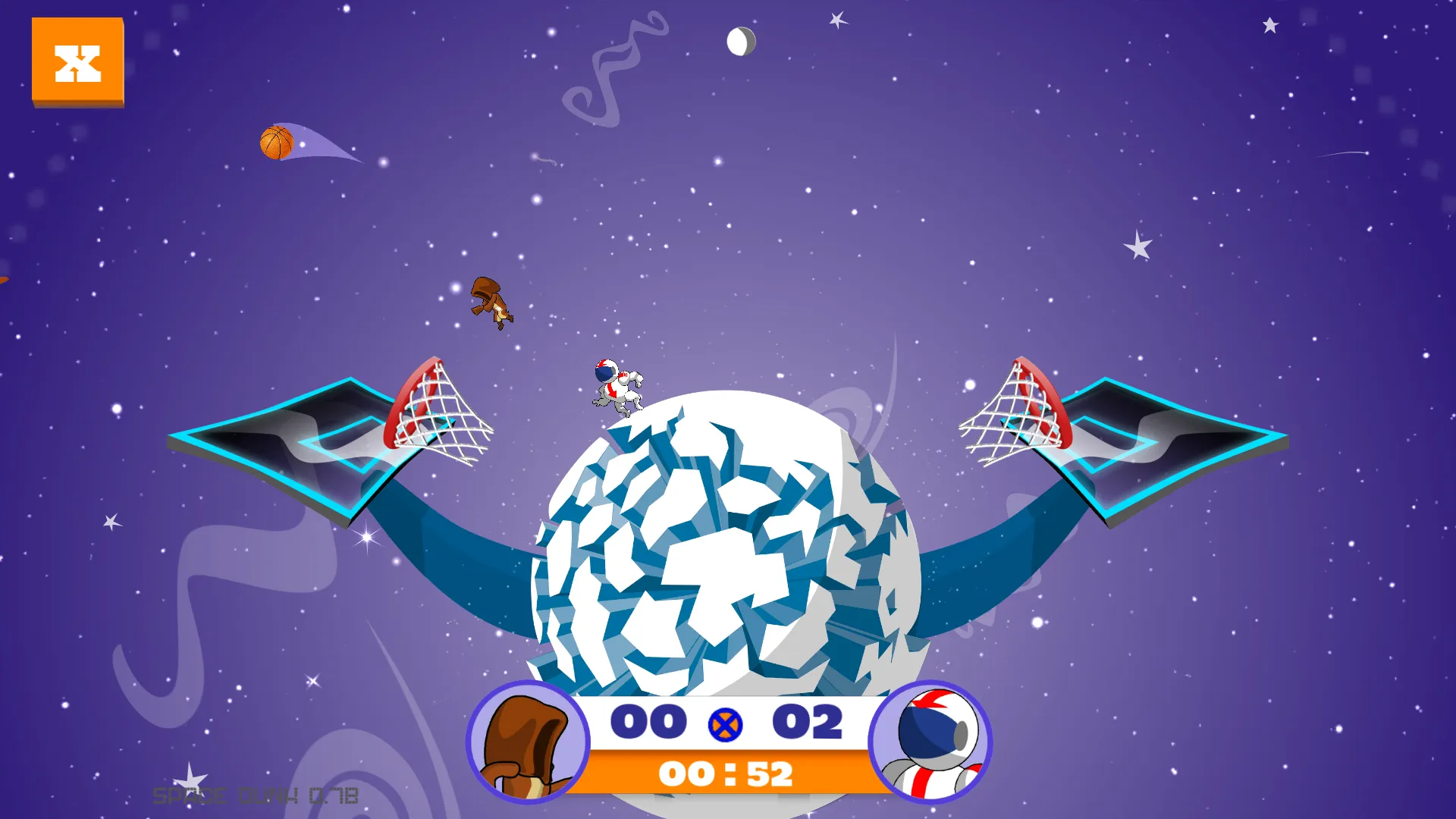 Space Dunk Basketball | Indus Appstore | Screenshot