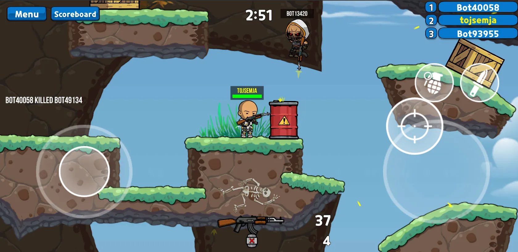 Brutal Dude Militia : Hero War | Indus Appstore | Screenshot