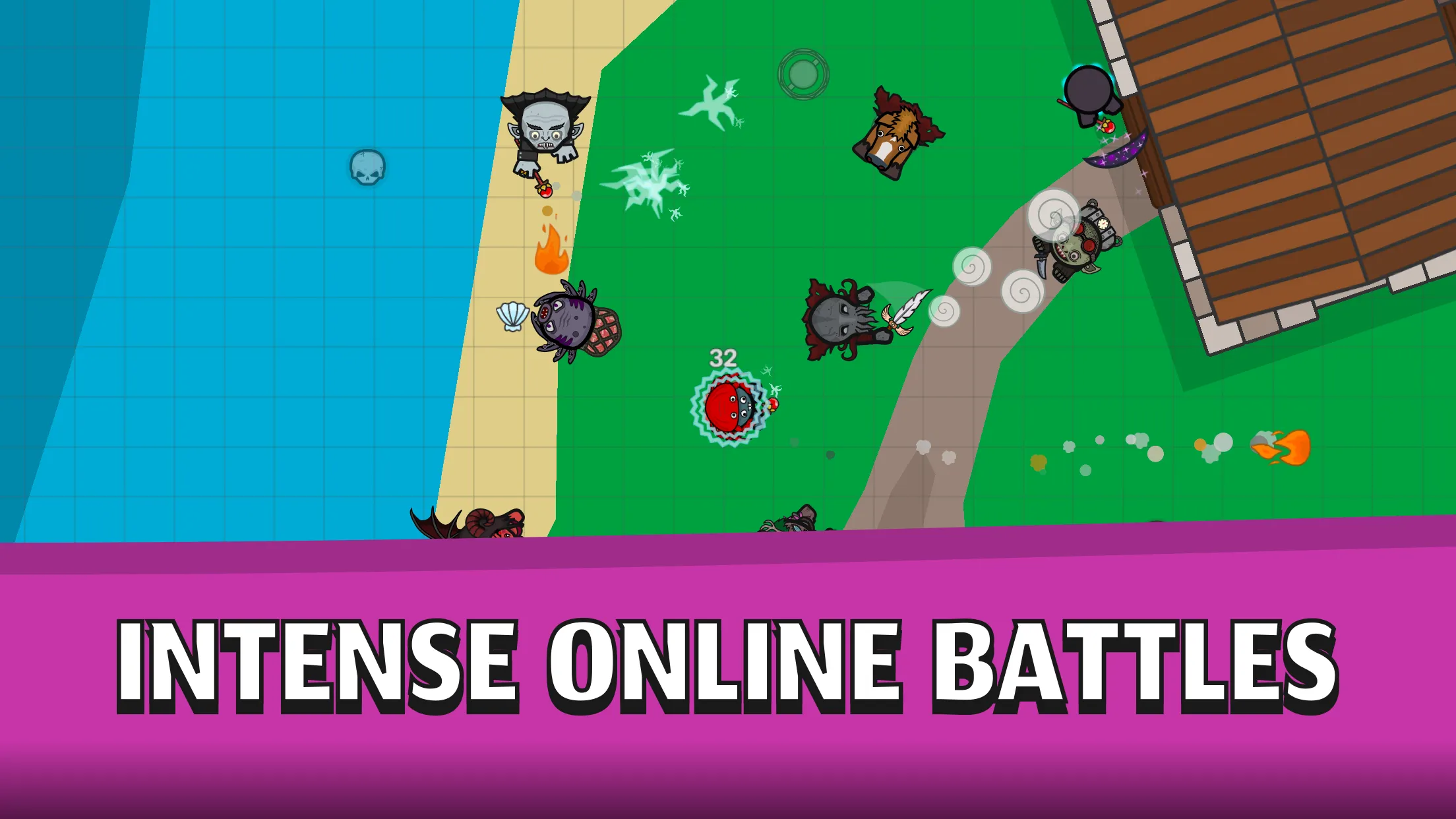 Thelast.io - 2D Battle Royale | Indus Appstore | Screenshot