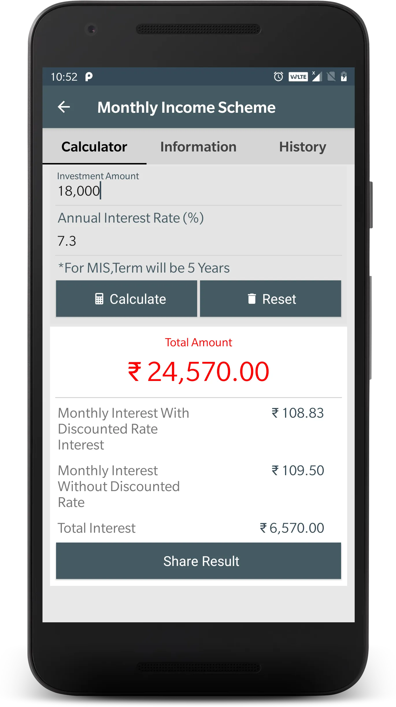 Financial Calculator | Indus Appstore | Screenshot