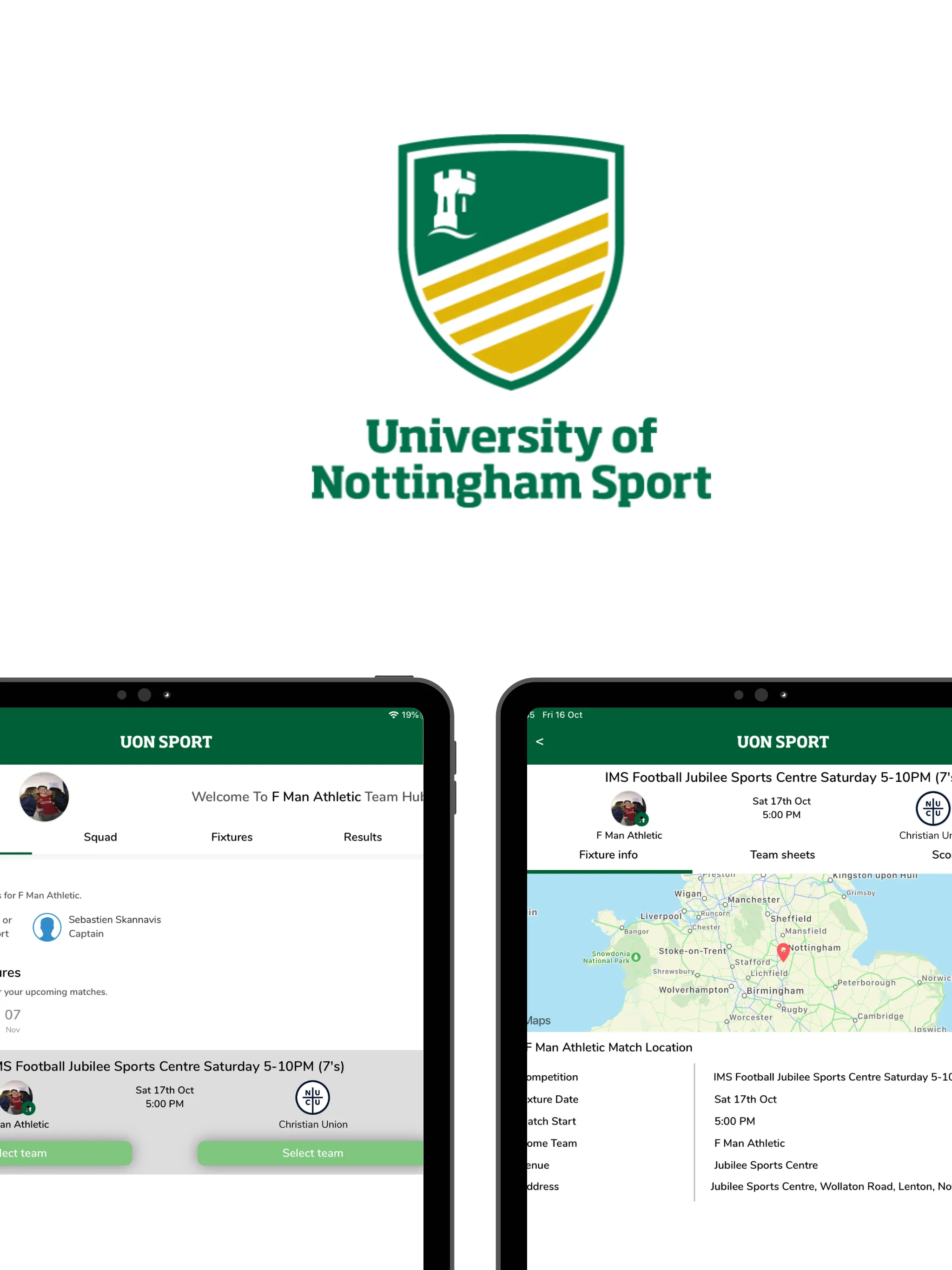 UoN Intramural Sport | Indus Appstore | Screenshot