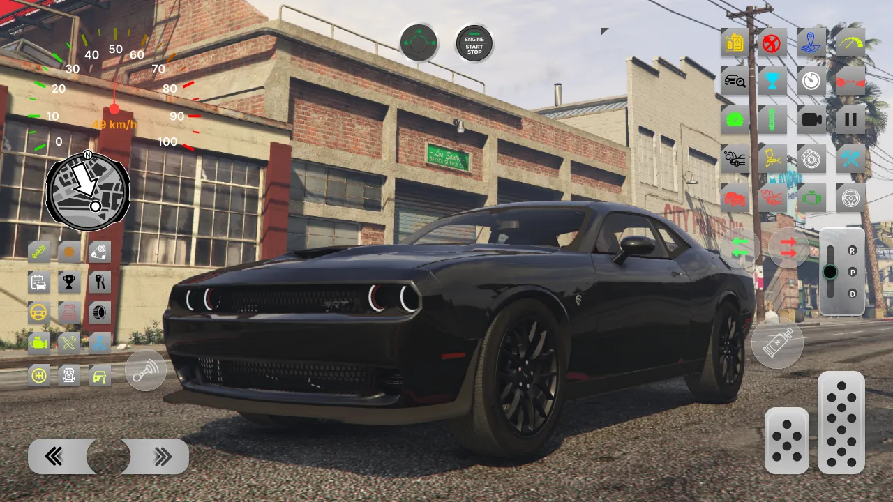 Dodge Demon Hellcat Simulator | Indus Appstore | Screenshot