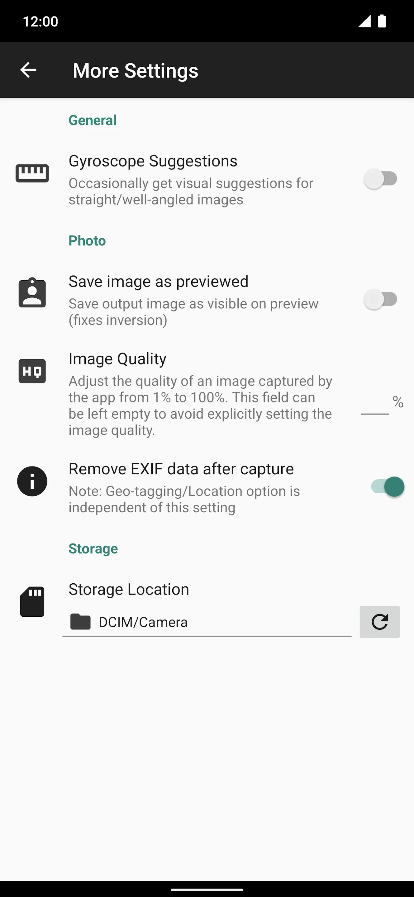 Secure Camera | Indus Appstore | Screenshot