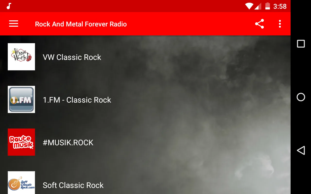 Rock And Metal Radio - Metal,  | Indus Appstore | Screenshot