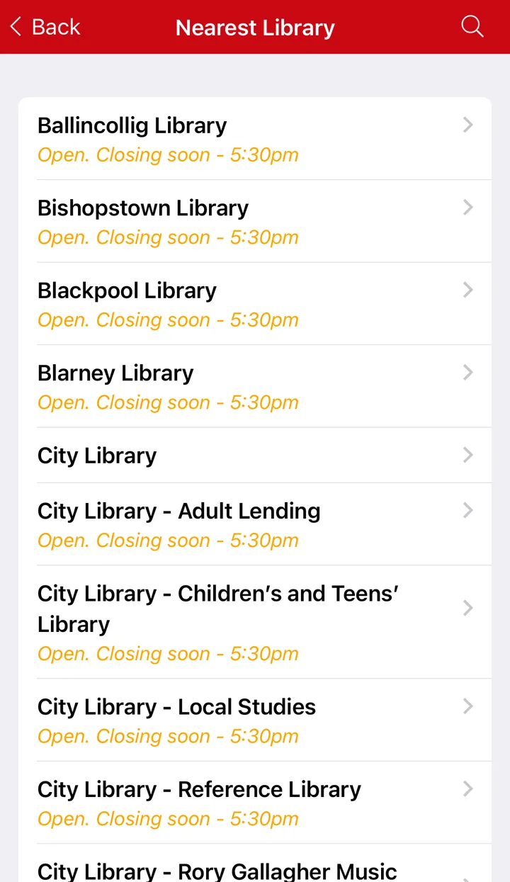 Cork City Libraries | Indus Appstore | Screenshot