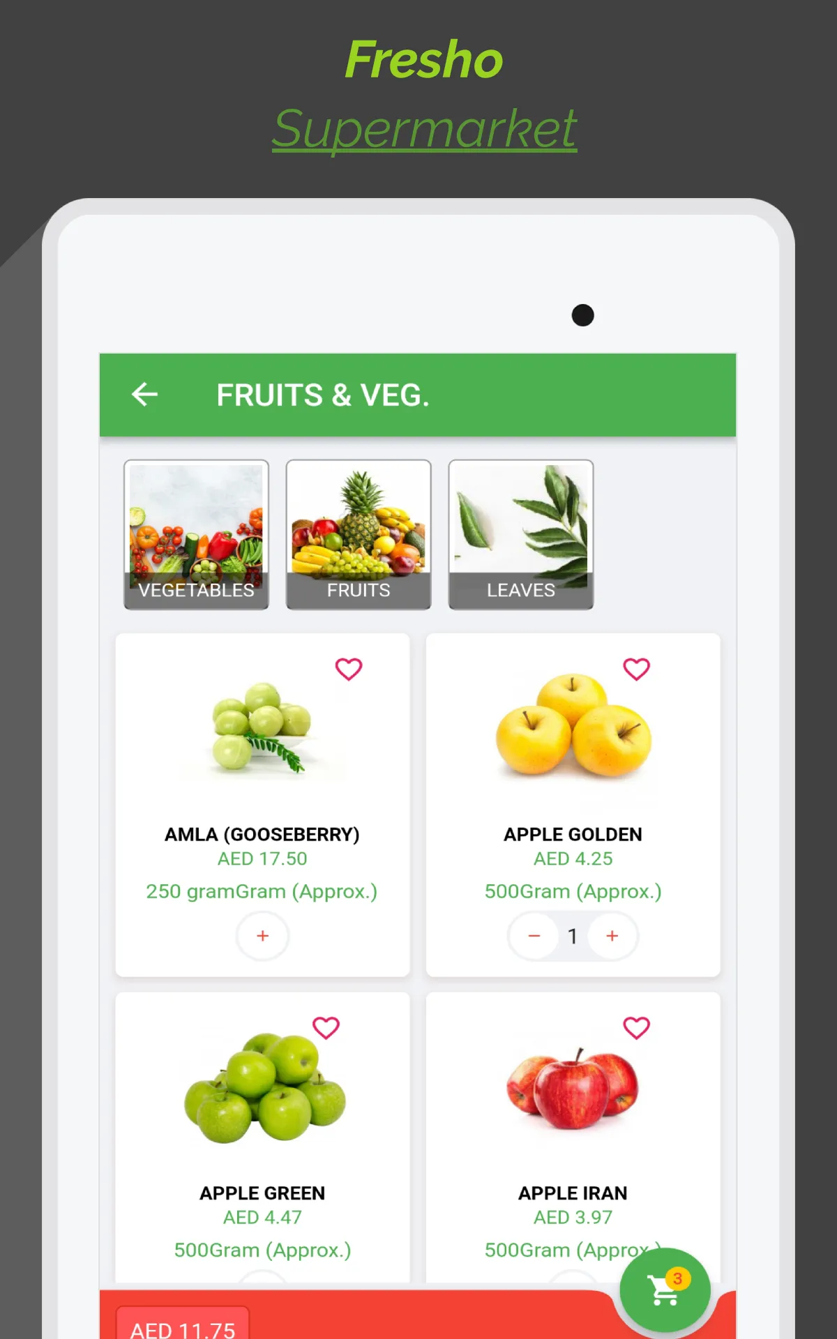 Fresho Supermarket | Indus Appstore | Screenshot
