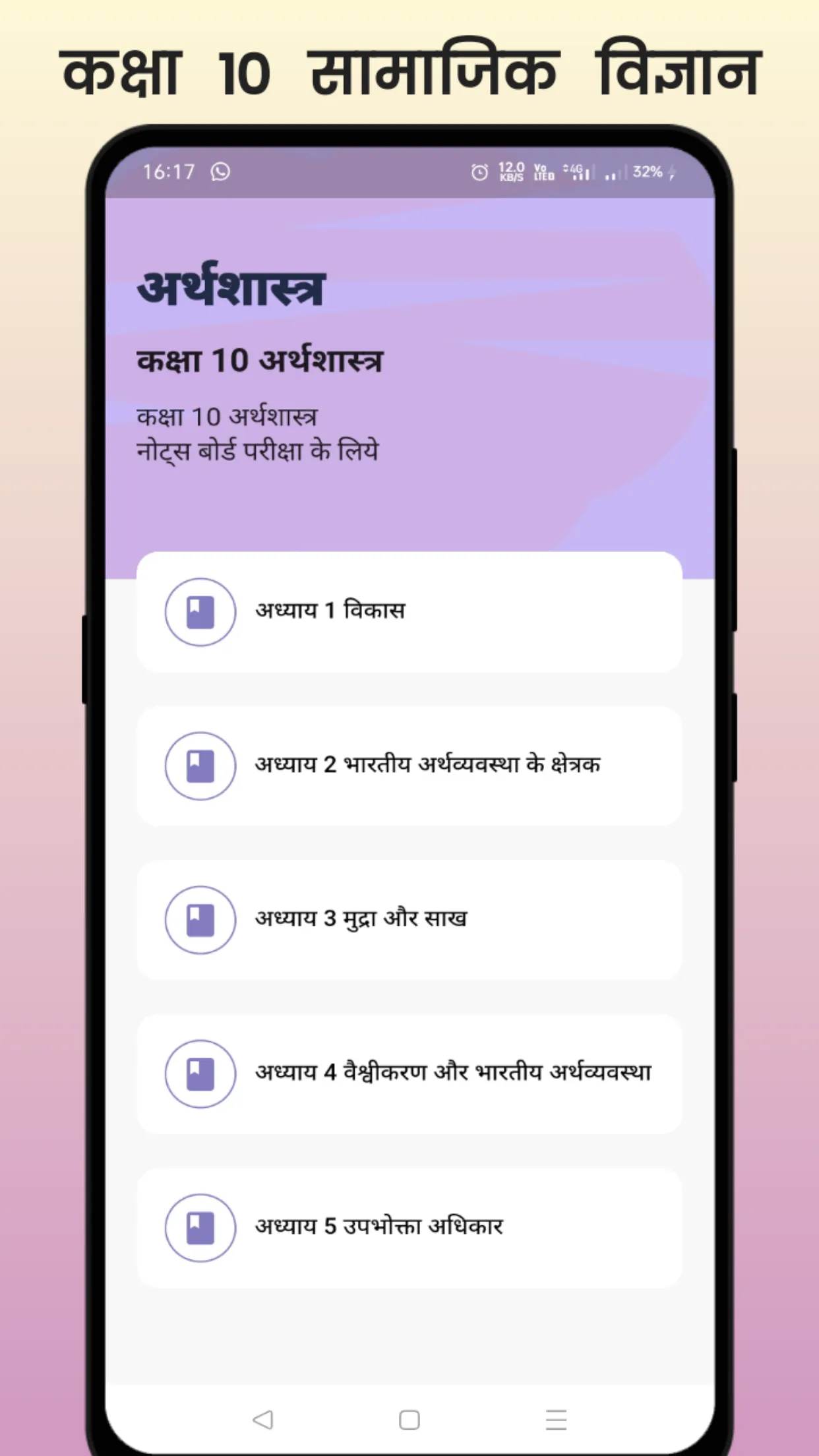 Class 10 Social Science Notes | Indus Appstore | Screenshot