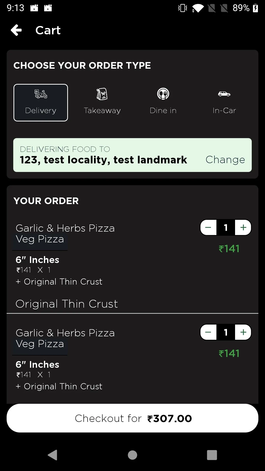 Tossin Pizza Online Delivery | Indus Appstore | Screenshot