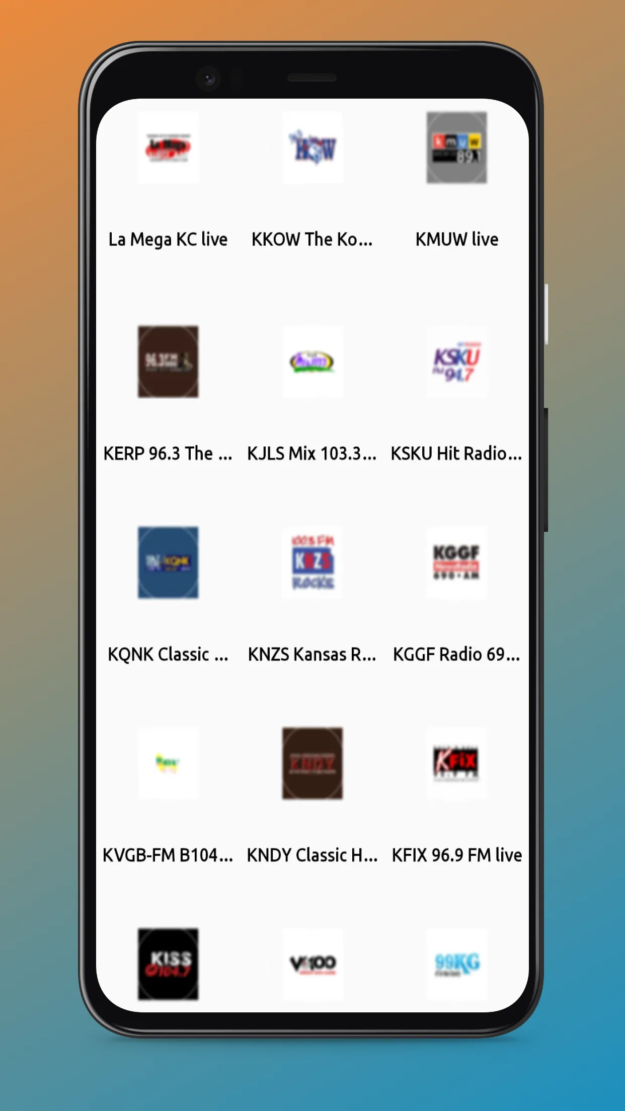 Radio Kansas: Radio Stations | Indus Appstore | Screenshot