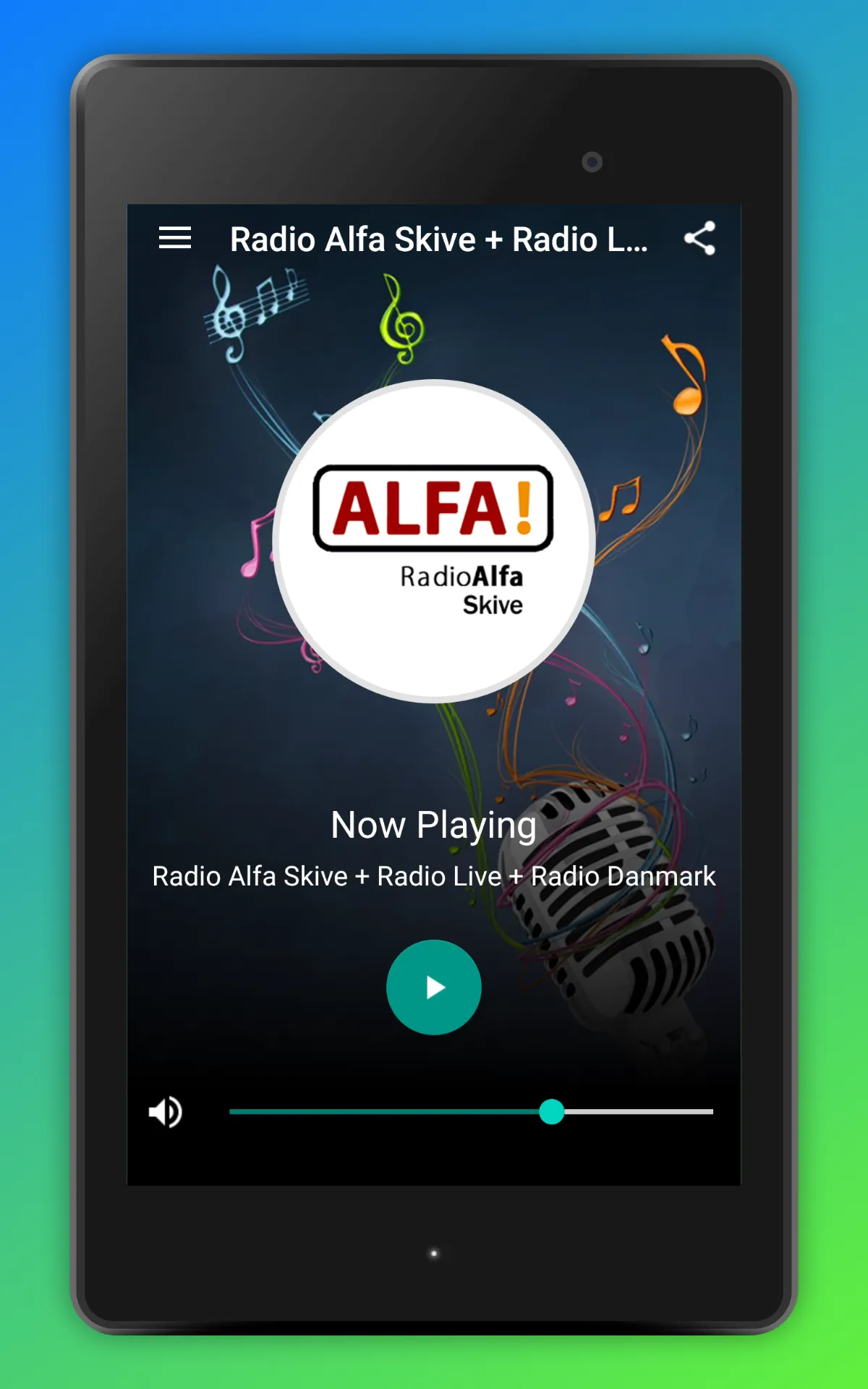 Radio Alfa Skive App DK Online | Indus Appstore | Screenshot