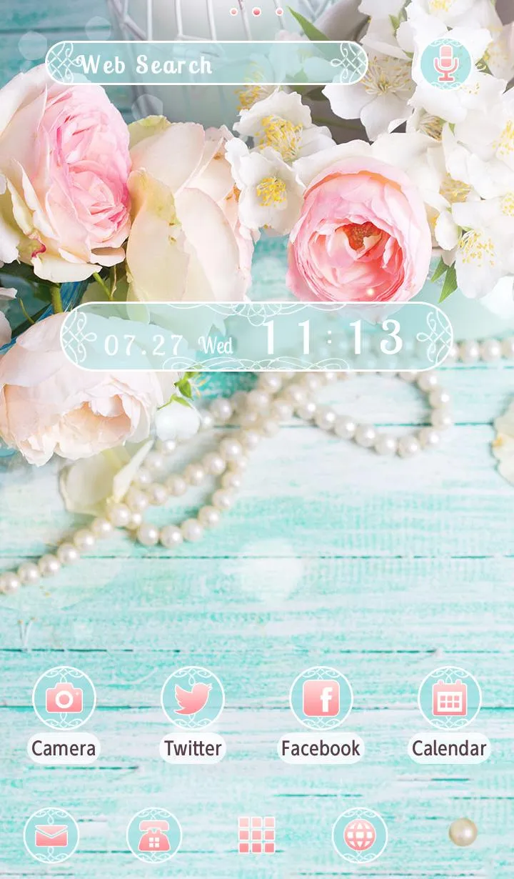 Pastel Floral Theme +HOME | Indus Appstore | Screenshot