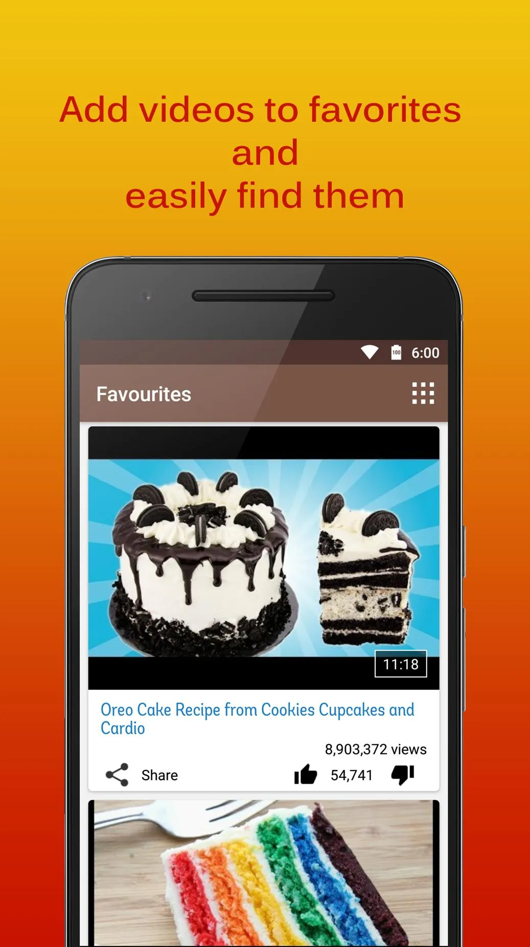 Cake Recipes Videos | Indus Appstore | Screenshot