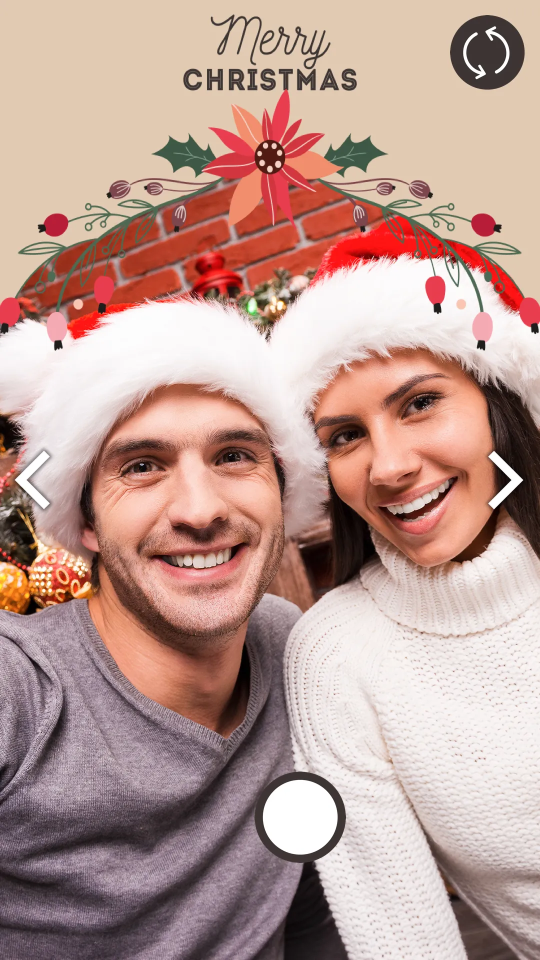 Mistletoe Christmas Selfie HD | Indus Appstore | Screenshot