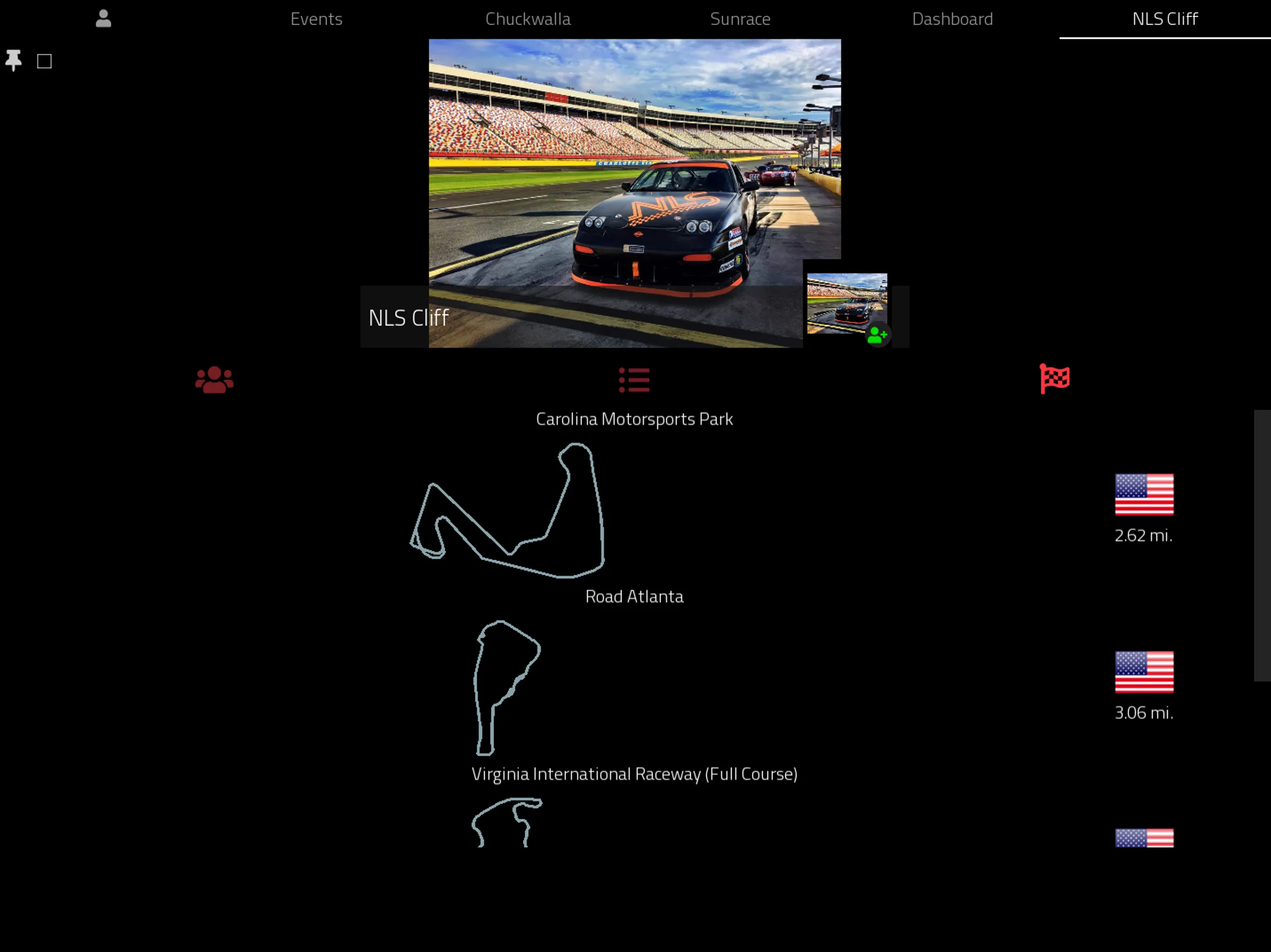 Podium -Livestream your racing | Indus Appstore | Screenshot