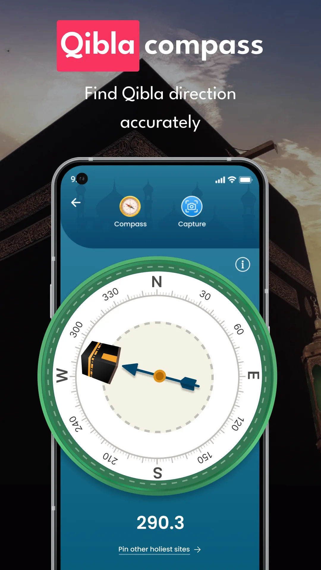 Real Compass: Direction Finder | Indus Appstore | Screenshot