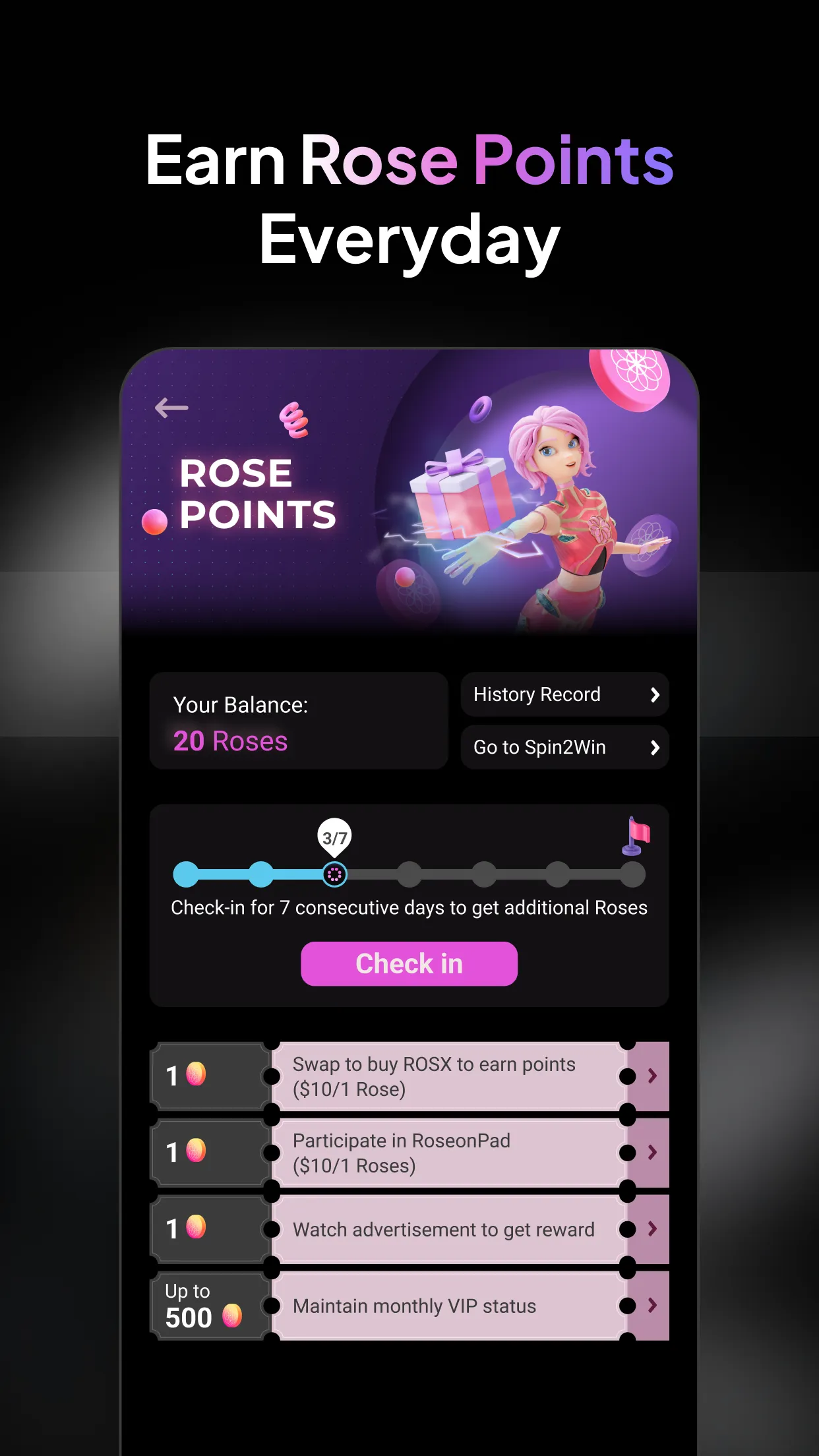 Roseon: Trade & Earn | Indus Appstore | Screenshot