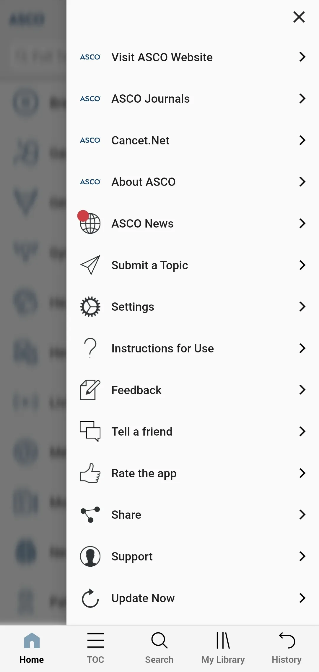 ASCO Guidelines | Indus Appstore | Screenshot