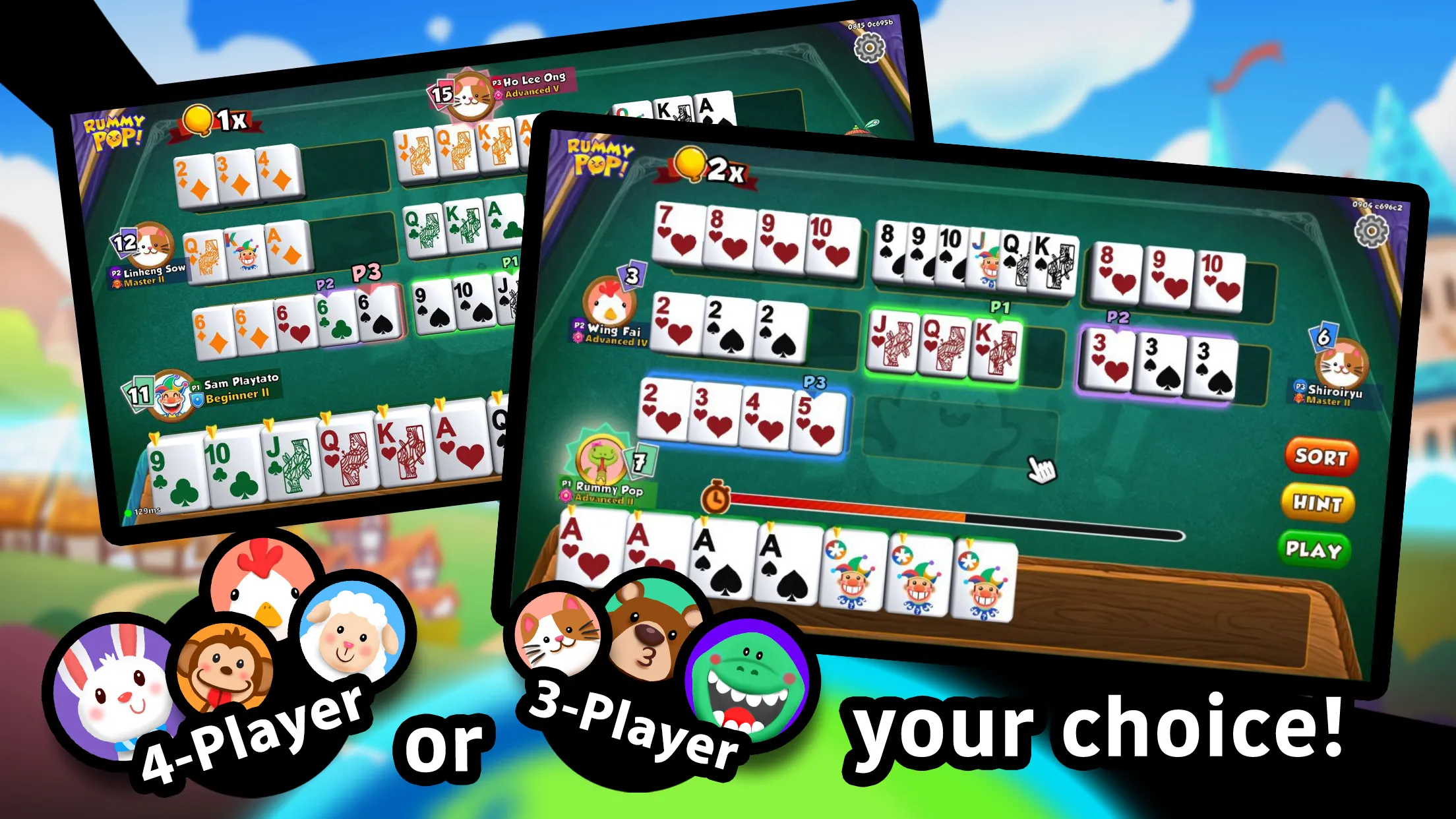 Rummy Pop! Lami Mahjong | Indus Appstore | Screenshot