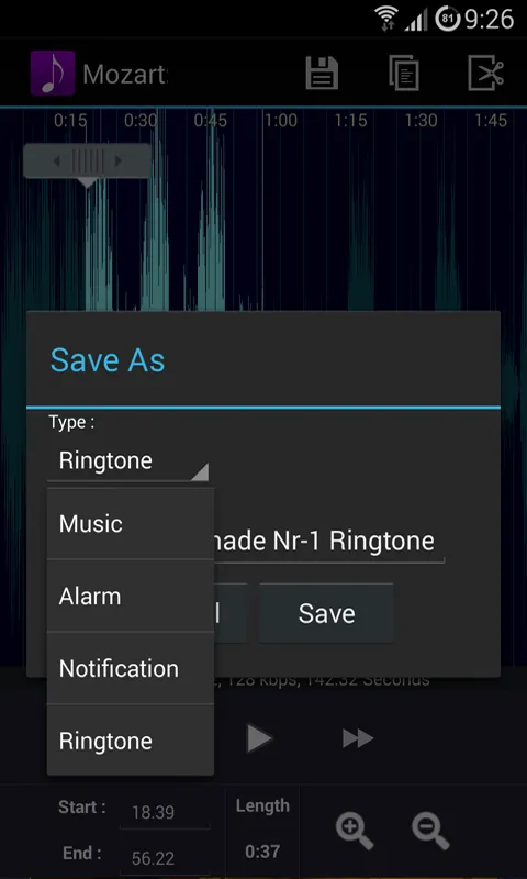 Ringtone Creator & MP3 Cutter | Indus Appstore | Screenshot