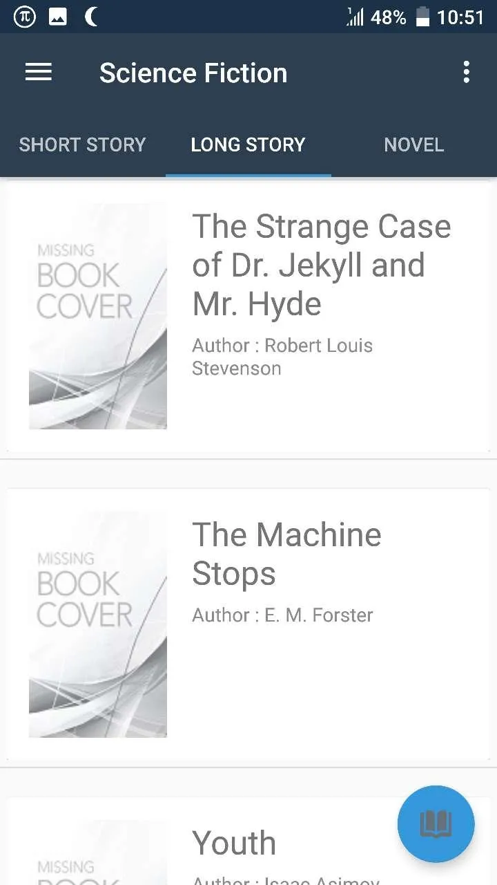 Science fiction books - Novels | Indus Appstore | Screenshot