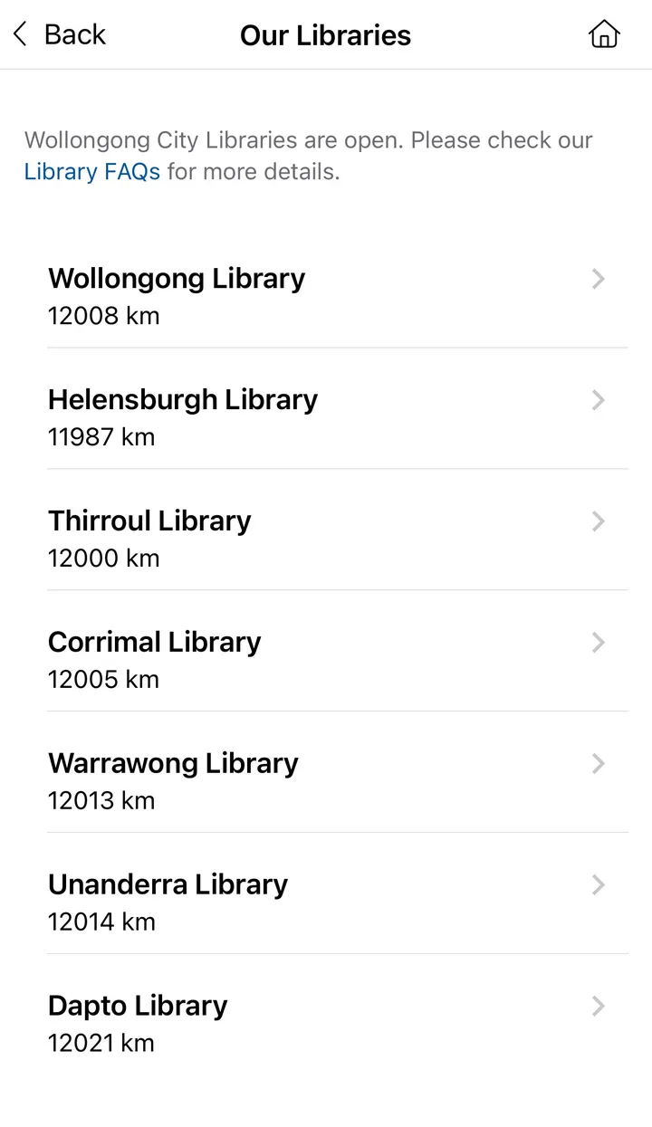 Wollongong City Libraries | Indus Appstore | Screenshot