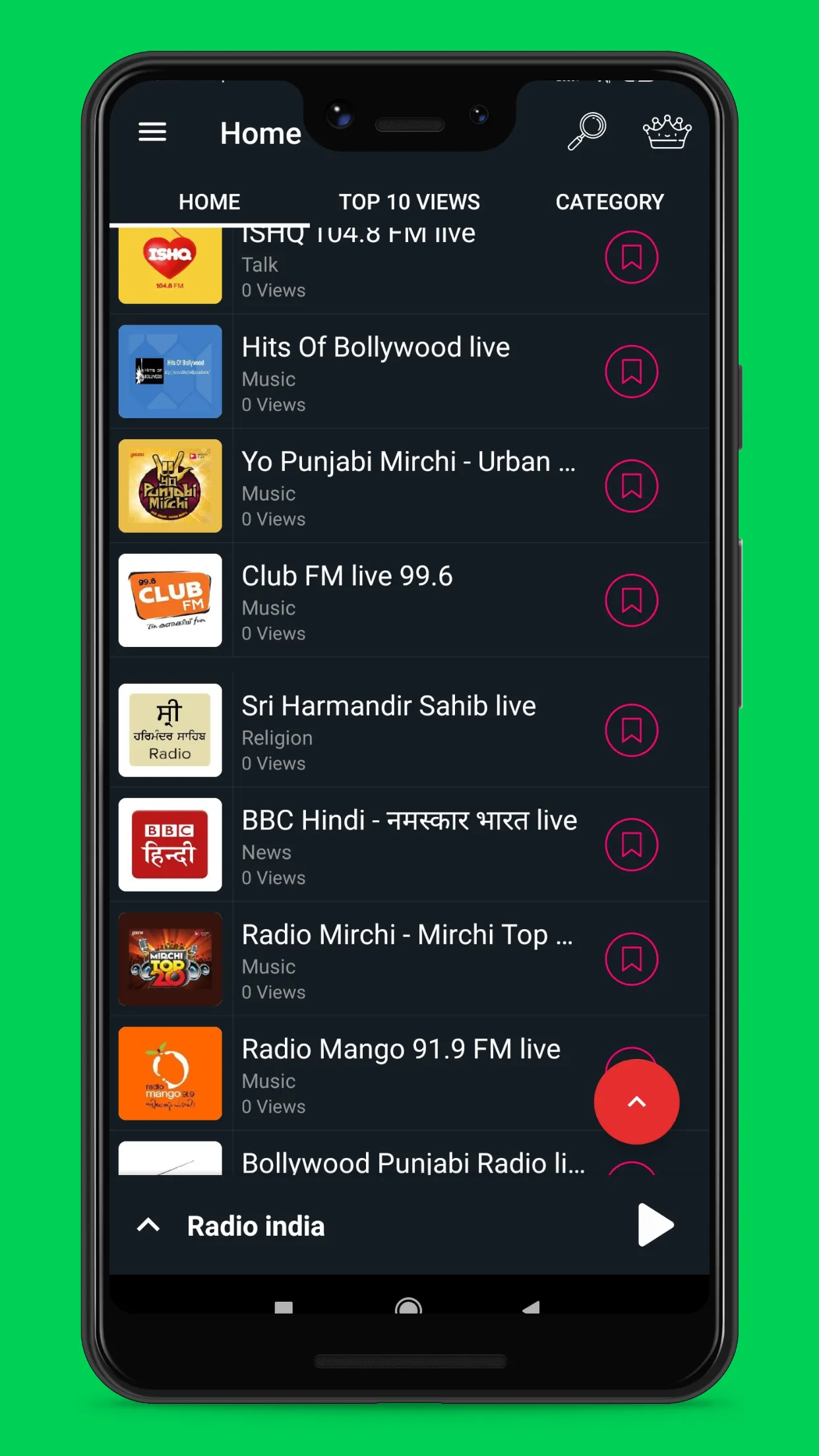 India Radio FM | Indus Appstore | Screenshot