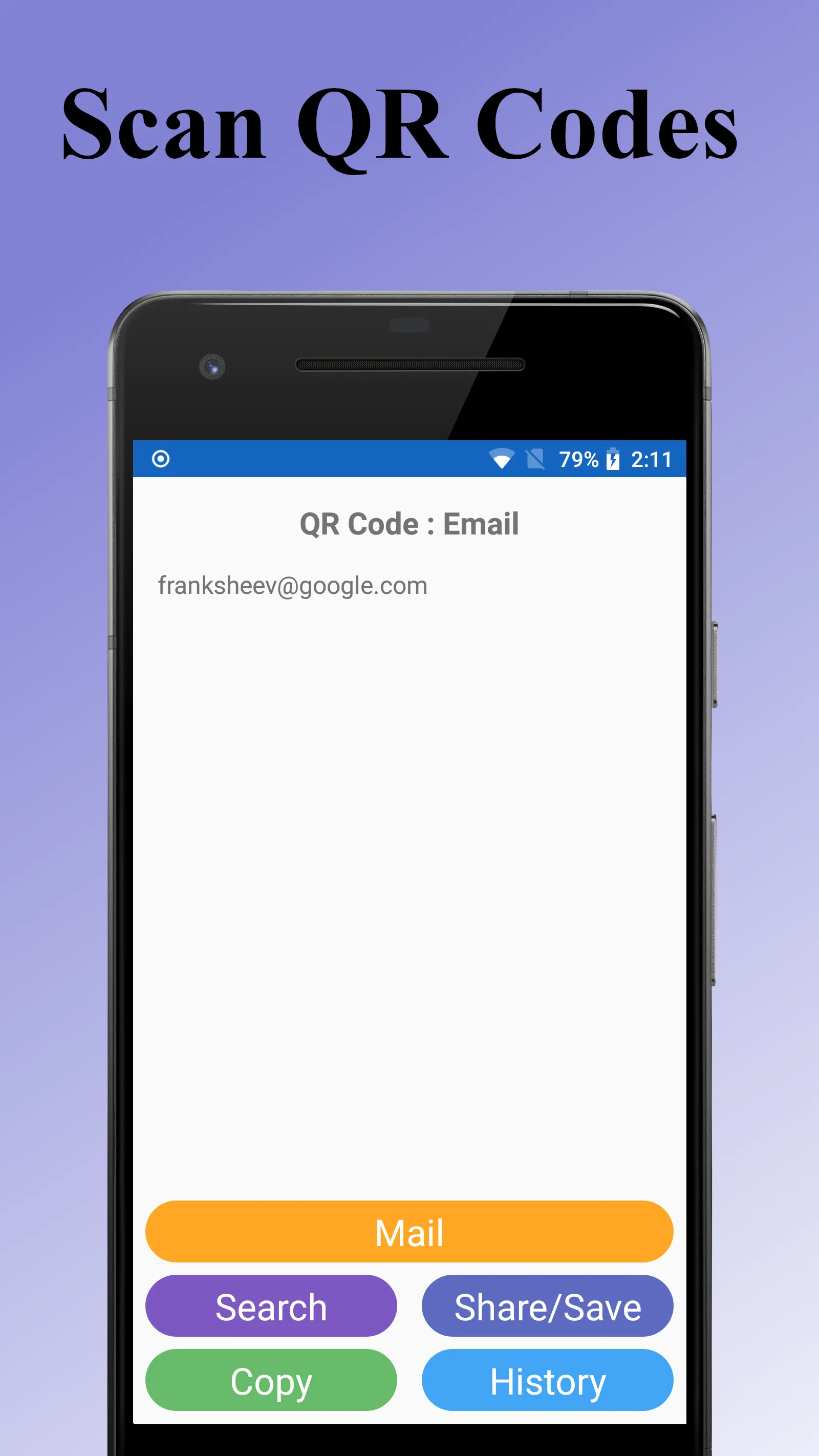 Generic QR Code Scanner | Indus Appstore | Screenshot