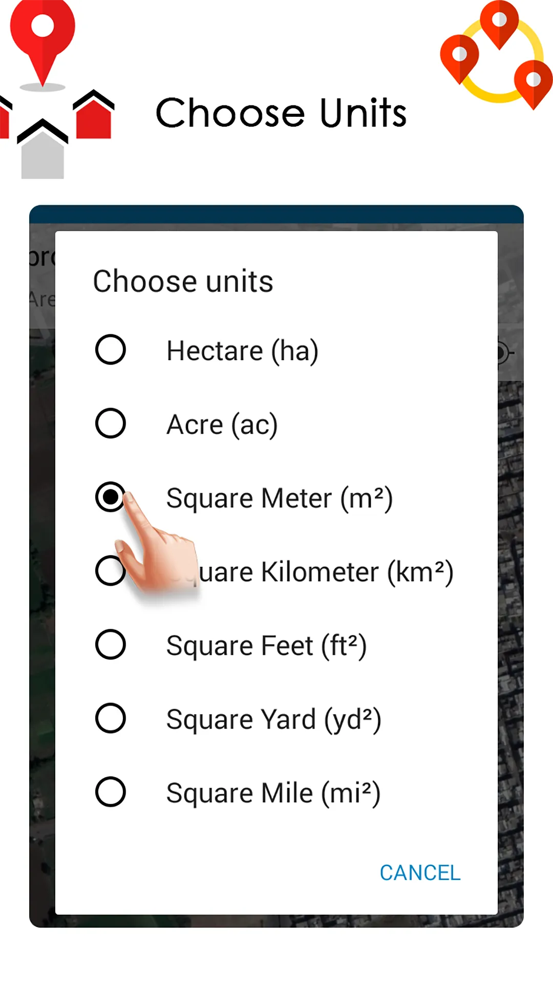 Map Area Calculator | Indus Appstore | Screenshot