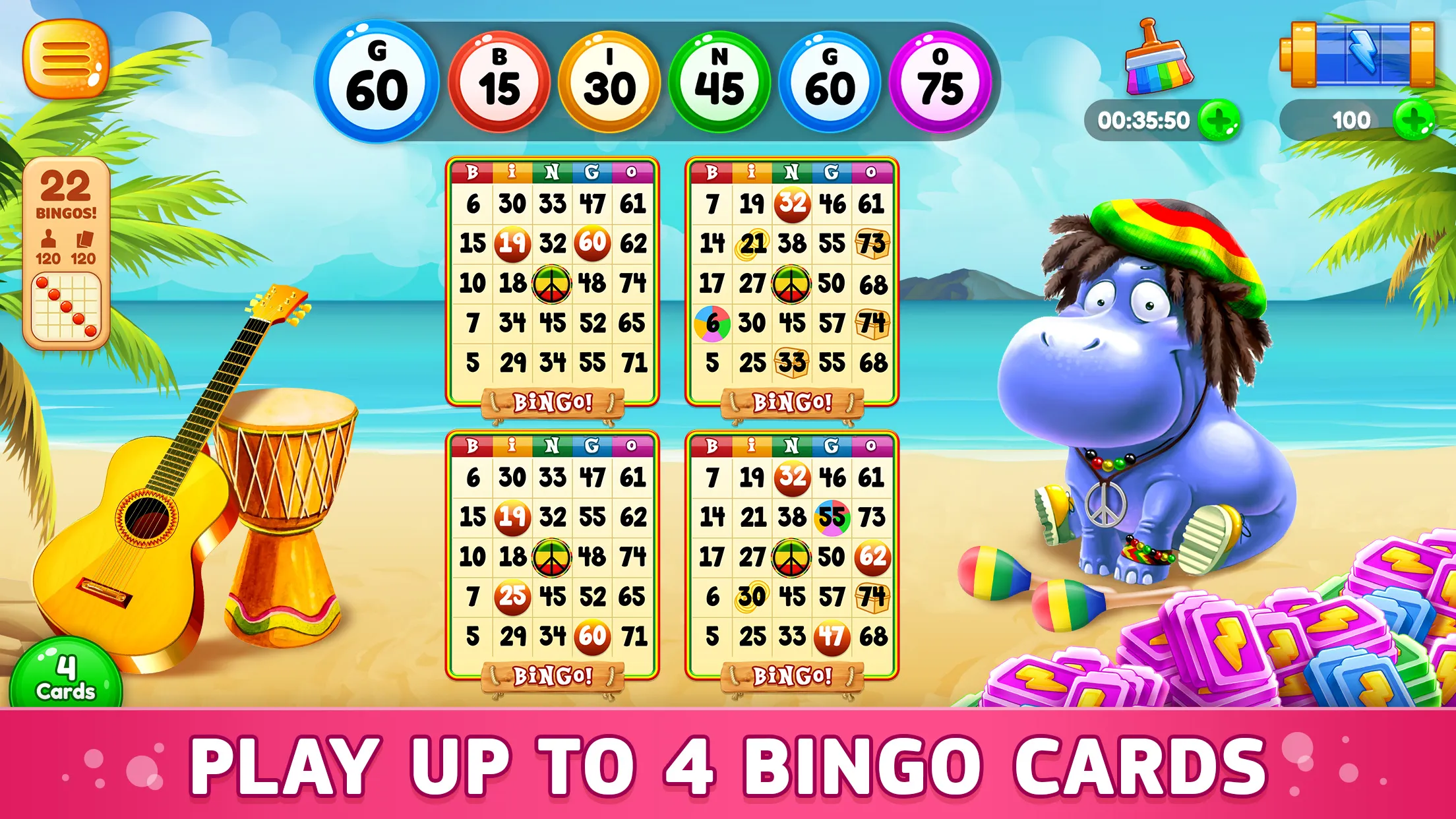 Tropical Bingo & Slots Games | Indus Appstore | Screenshot