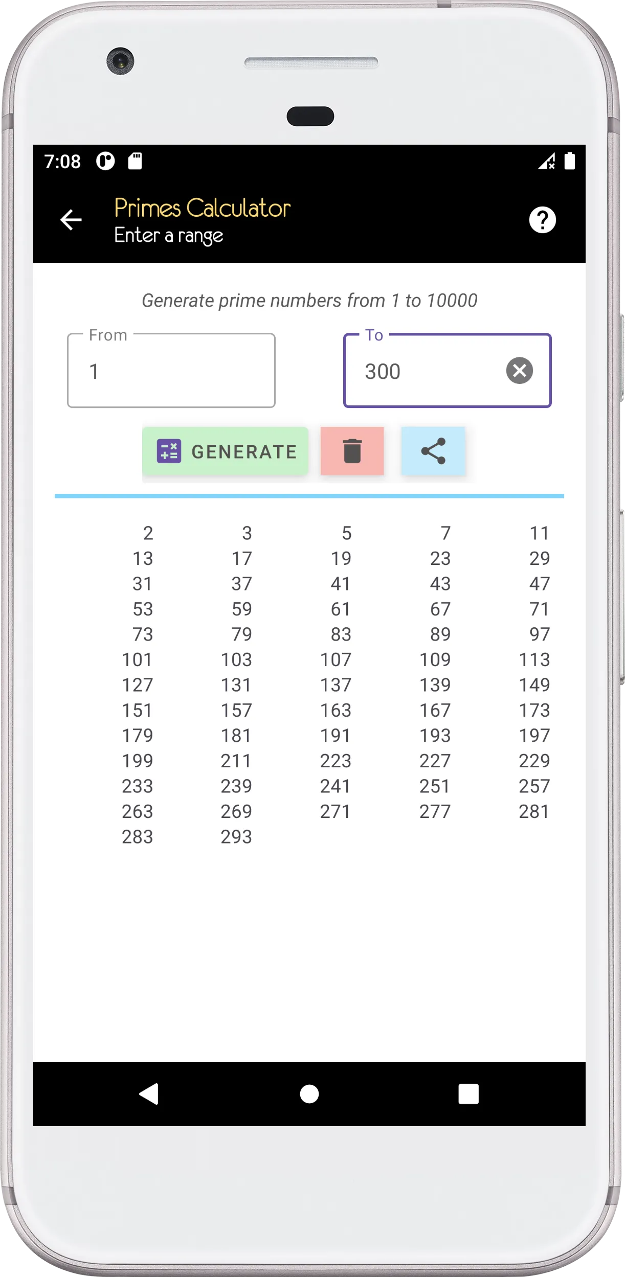 GCD - LCM Calculator & Factors | Indus Appstore | Screenshot