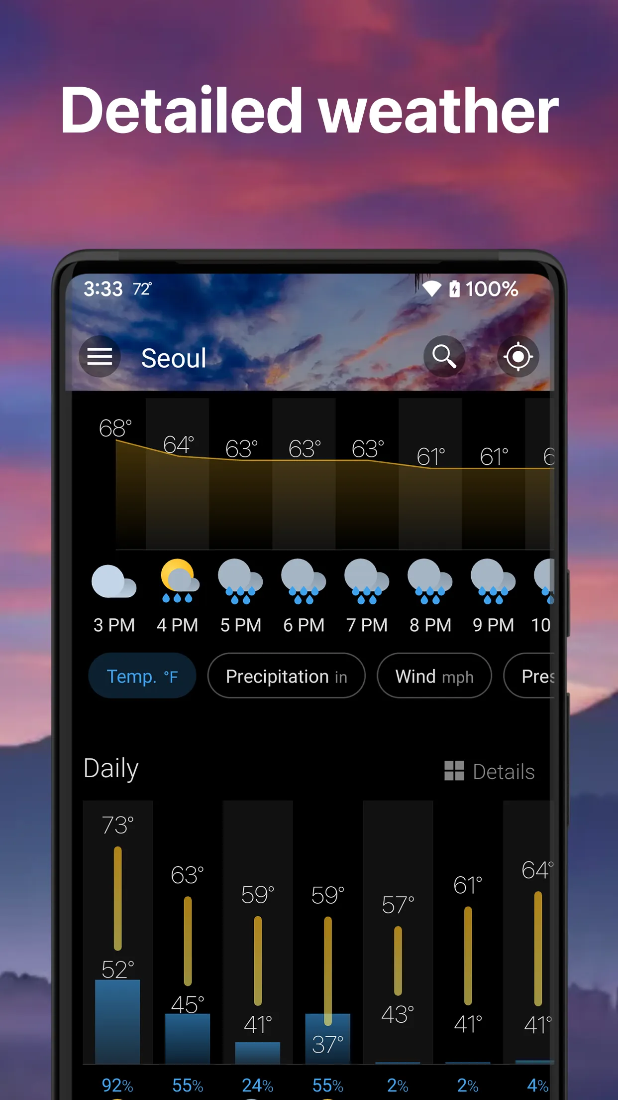 Weather & Widget - Weawow | Indus Appstore | Screenshot