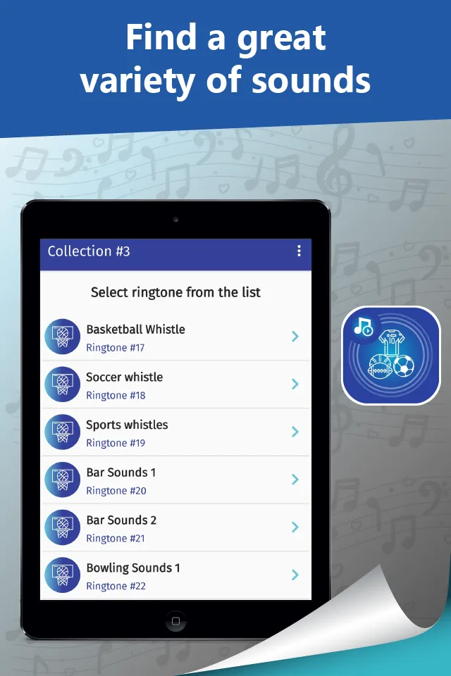 Sports ringtones | Indus Appstore | Screenshot