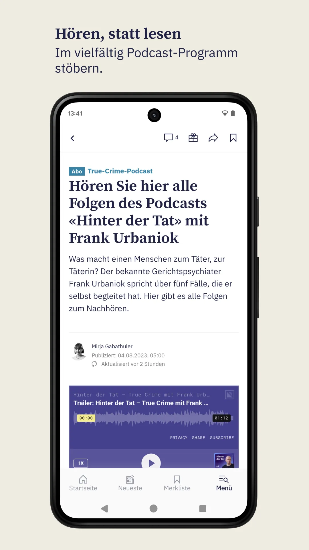 Der Bund Nachrichten | Indus Appstore | Screenshot