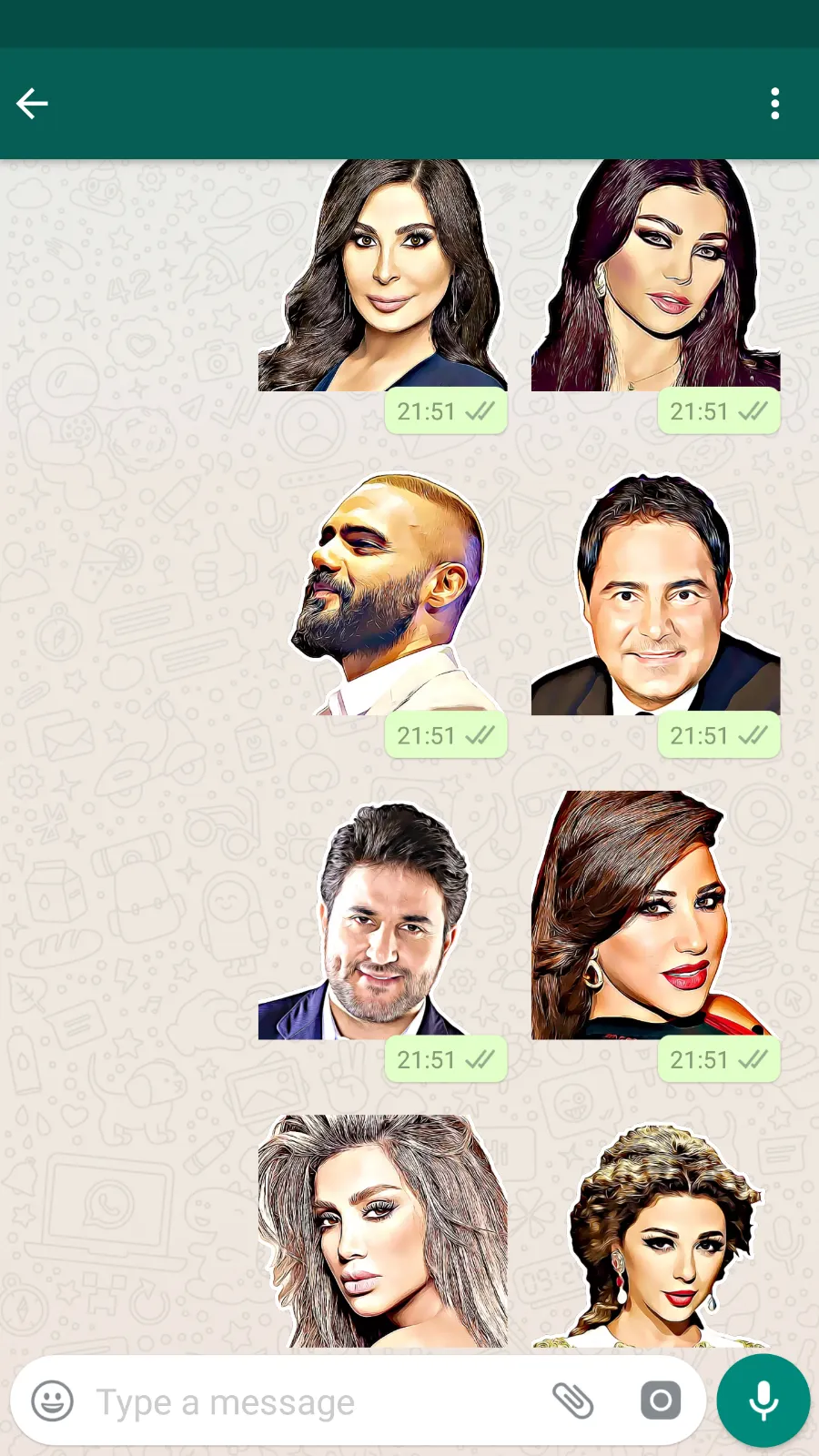 Lebanese Stickers - WAStickerA | Indus Appstore | Screenshot