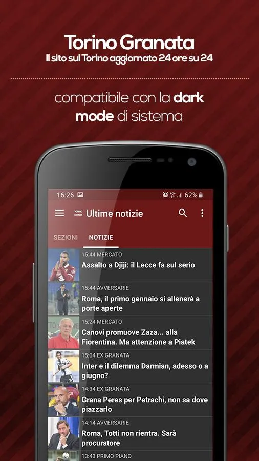 Torino Granata | Indus Appstore | Screenshot