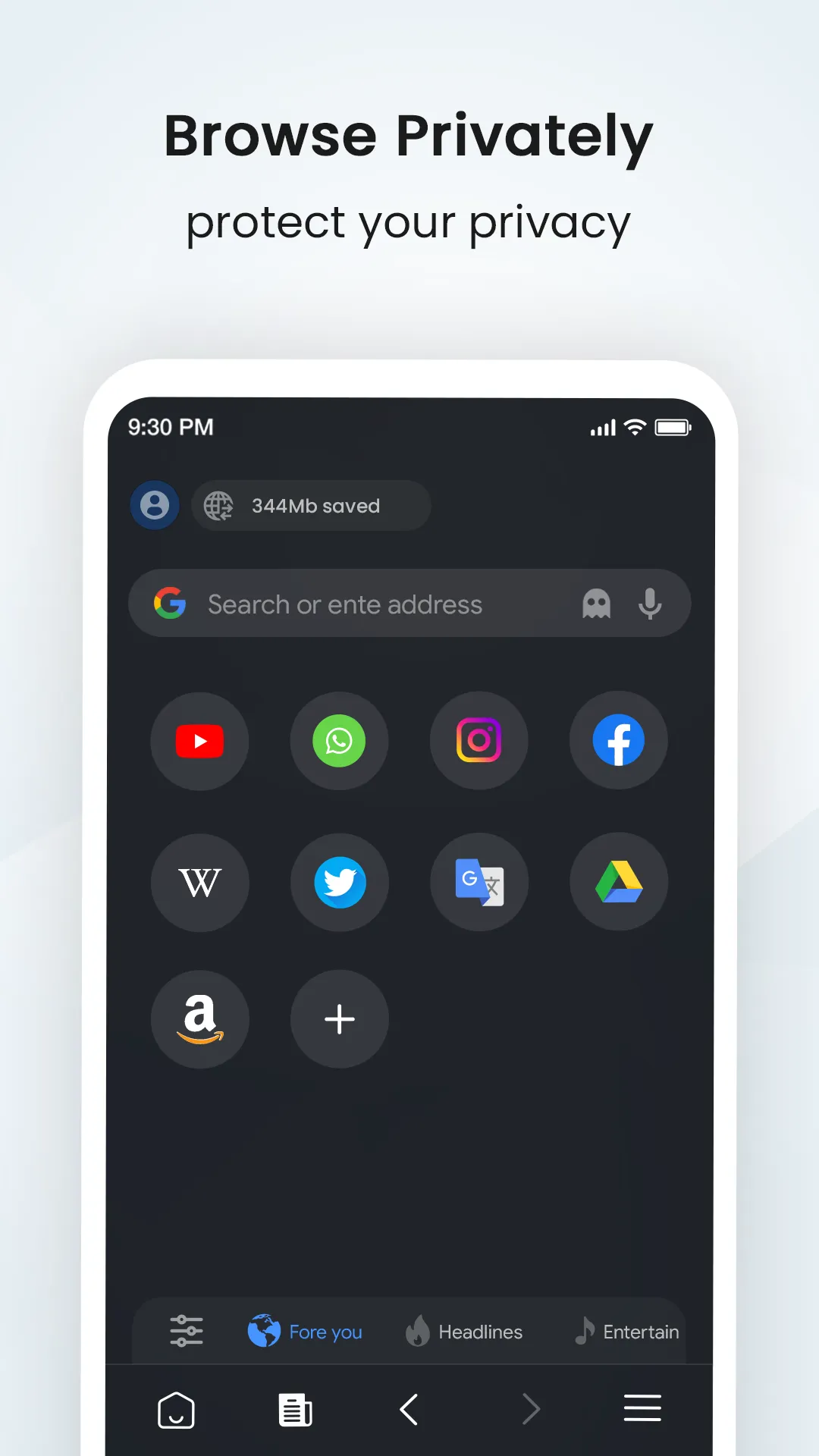 Internet Browser | Indus Appstore | Screenshot