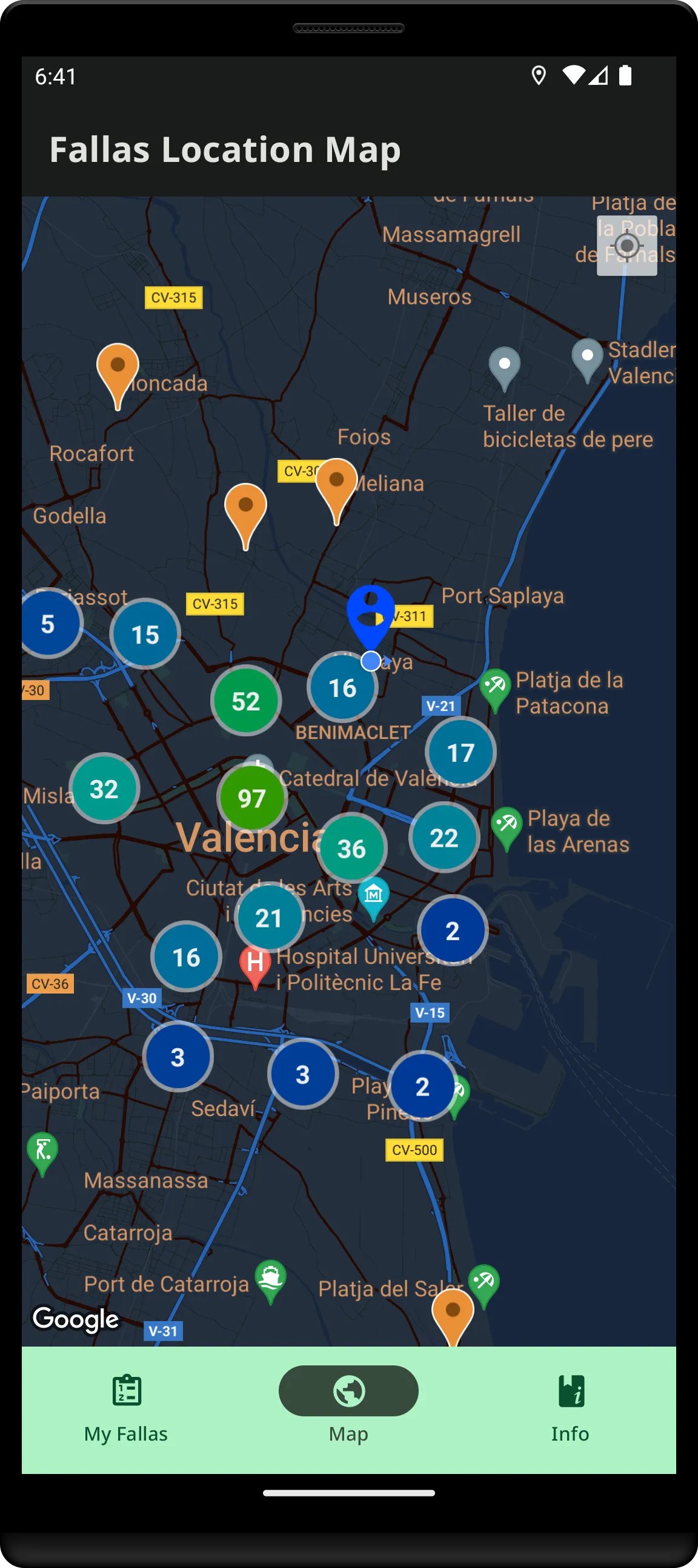 My Fallas Guide | Indus Appstore | Screenshot