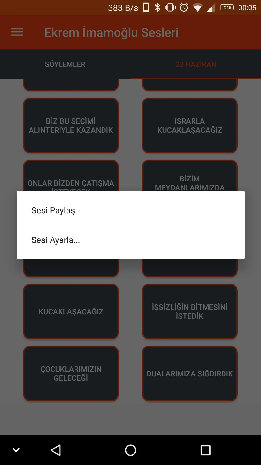 Ekrem İmamoğlu Sesleri | Indus Appstore | Screenshot