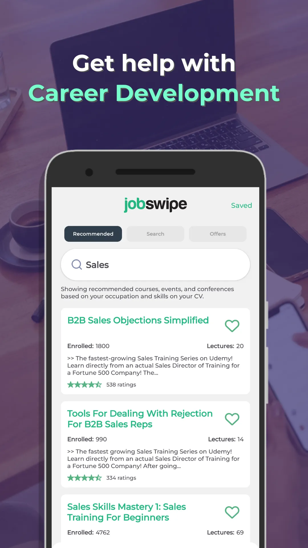 JobSwipe - Get a Better Job! | Indus Appstore | Screenshot