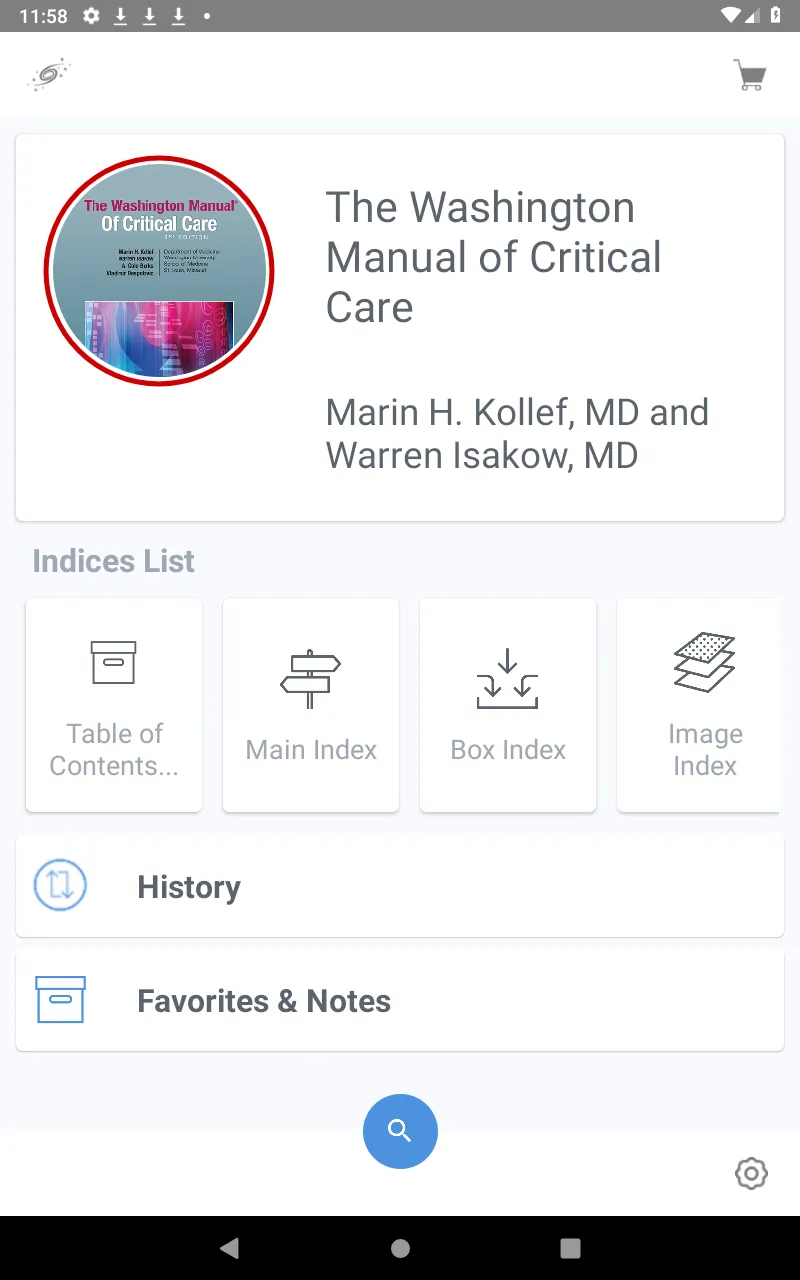 Washington Manual Critical | Indus Appstore | Screenshot