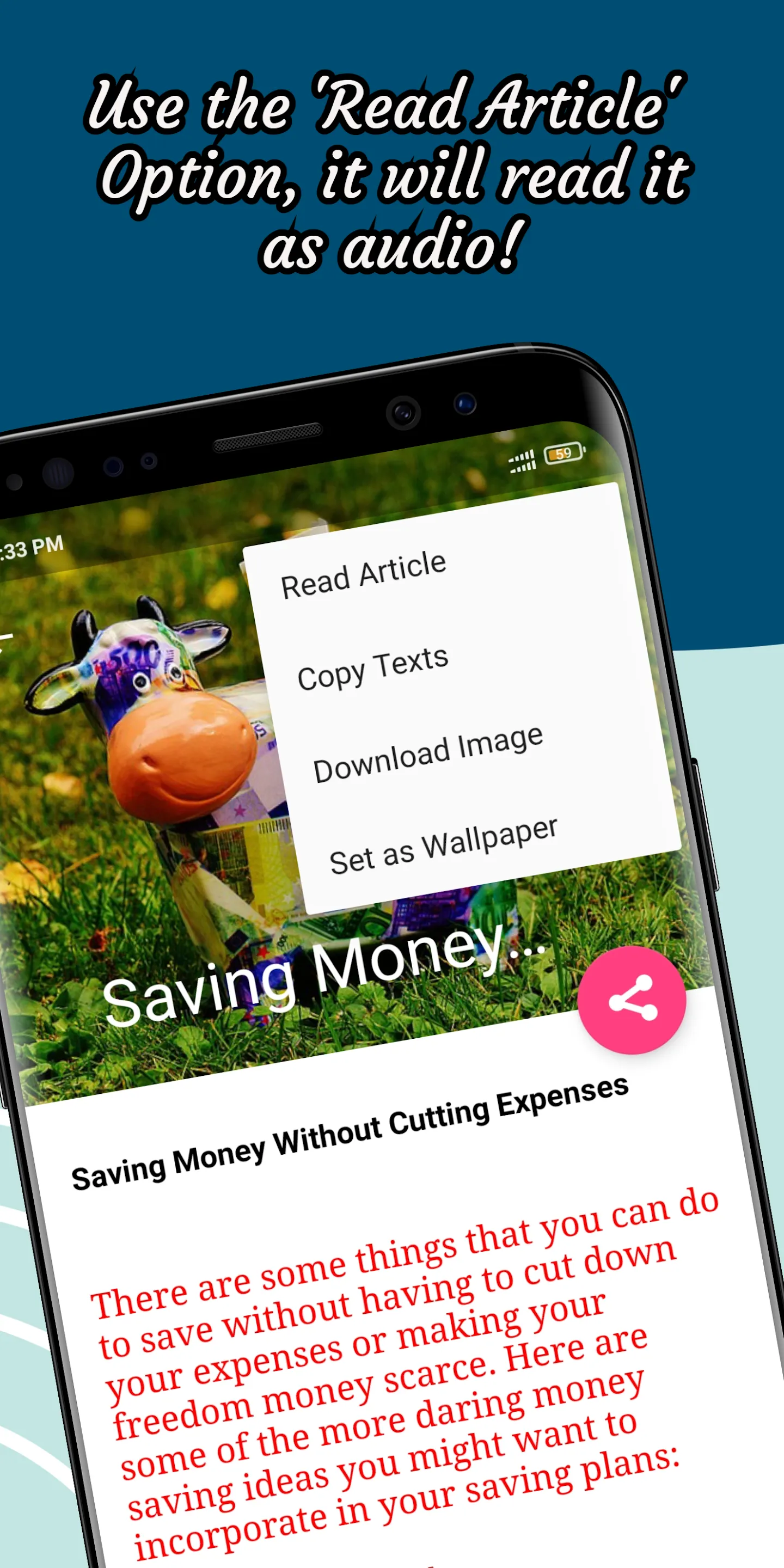 How to save money | Indus Appstore | Screenshot