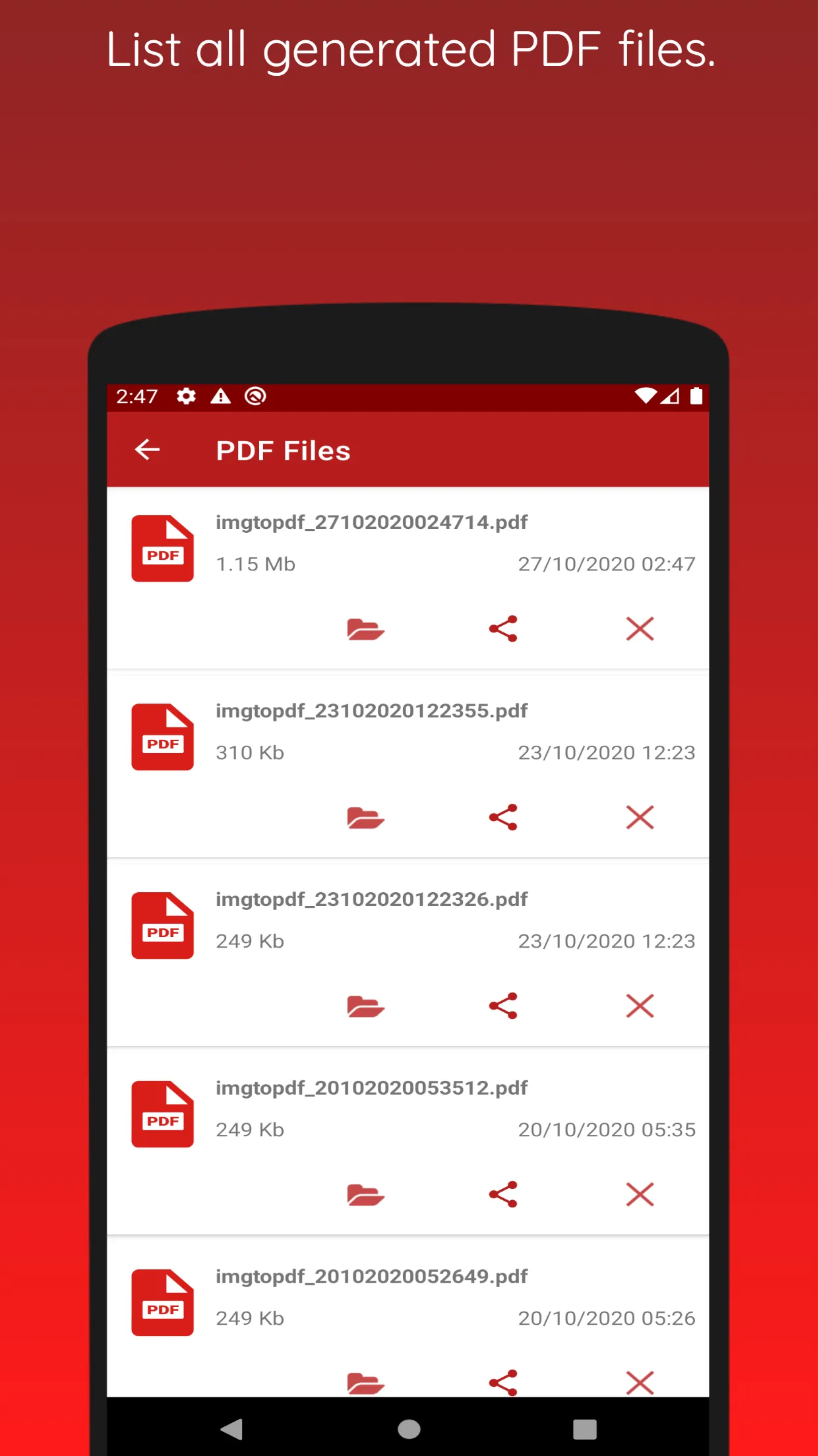 Image to PDF - JPG to PDF | Indus Appstore | Screenshot