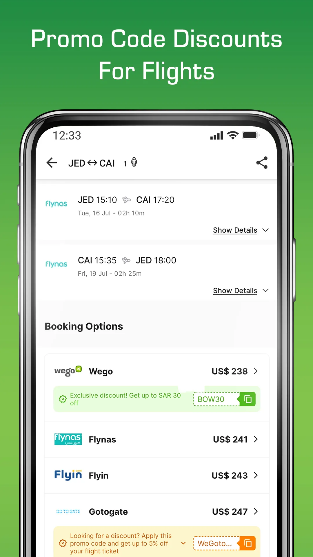 Wego - Flights, Hotels, Travel | Indus Appstore | Screenshot