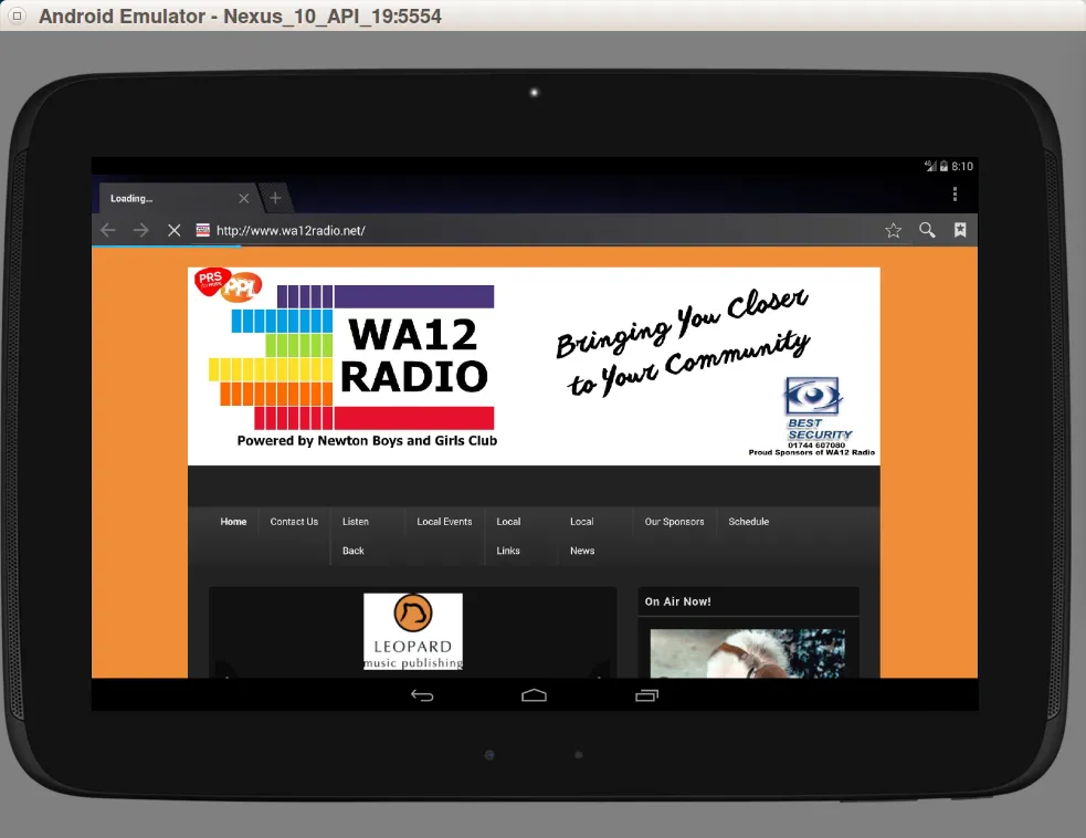 WA12 Internet Radio Player | Indus Appstore | Screenshot