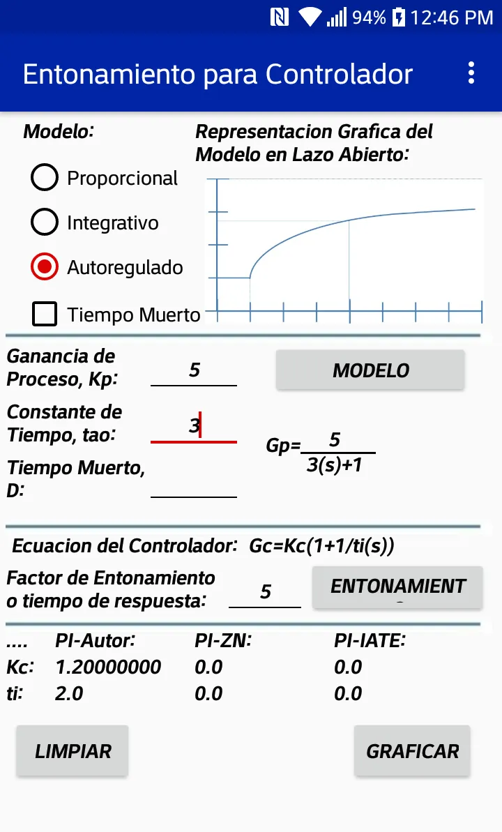 Entonamiento para Controlador | Indus Appstore | Screenshot