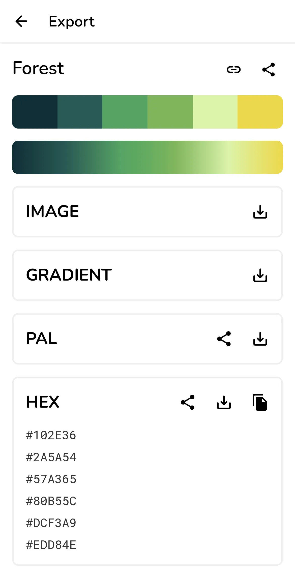 Pigments: Color Scheme Creator | Indus Appstore | Screenshot