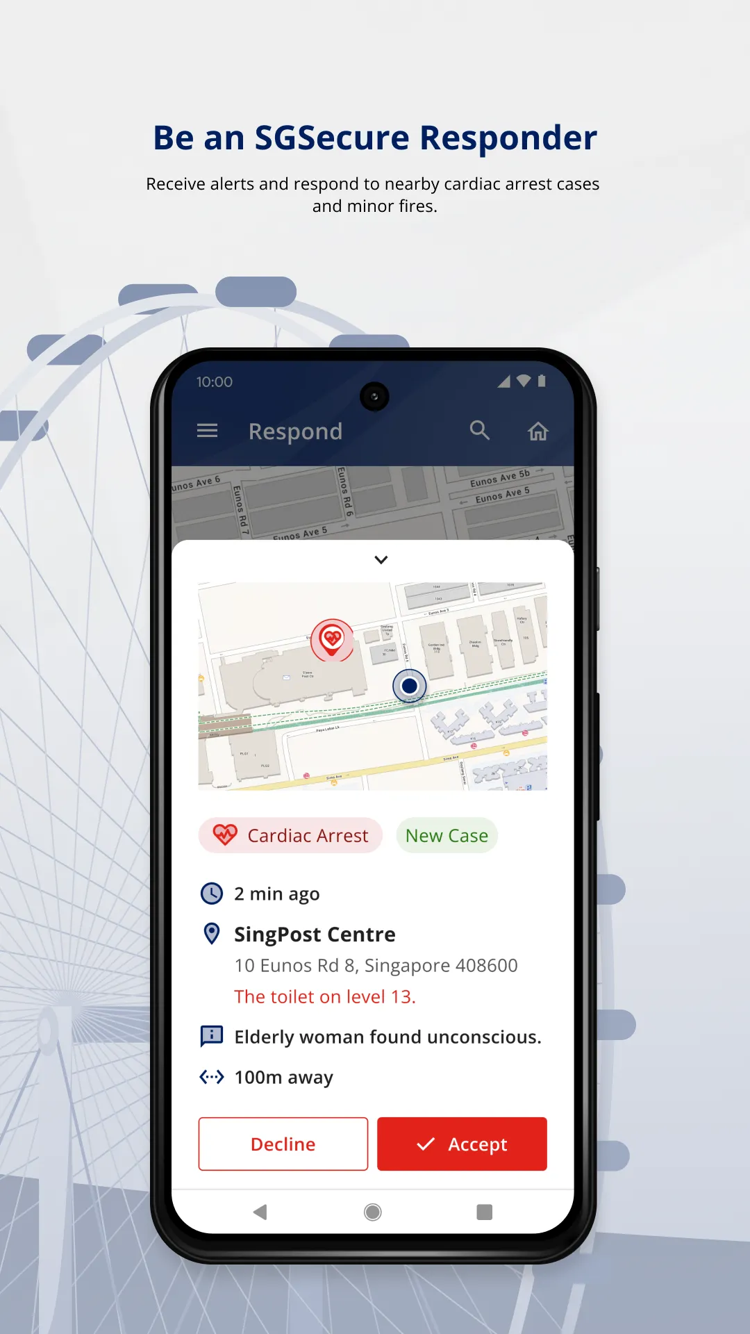 SGSecure | Indus Appstore | Screenshot