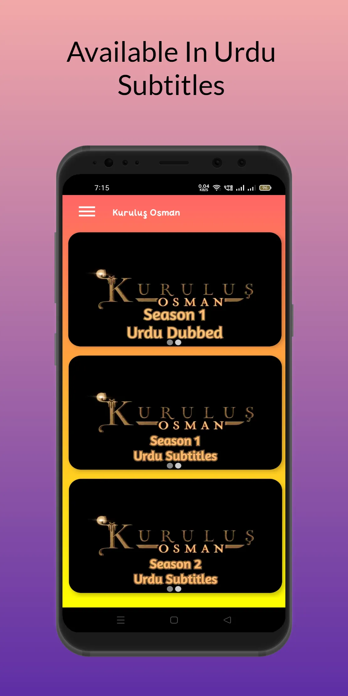 Kurulus Osman HD in Eng & Urdu | Indus Appstore | Screenshot